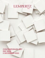 Auktion - Day Sale -  Zeitgenössische Kunst - Online Katalog - Auktion 1234 – Ersteigern Sie hochwertige Kunst in der nächsten Lempertz-Auktion!