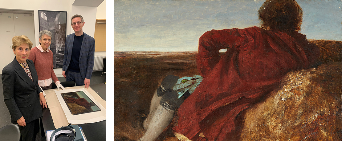 Lempertz schenkt der Alten Nationalgalerie ein Gemälde von Adolph Menzel