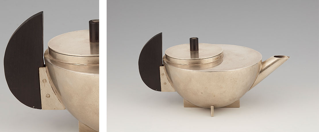 Bauhaus-Ikone von Marianne Brandt:  Neuntes Exemplar des Teekännchens MT49 / ME8
