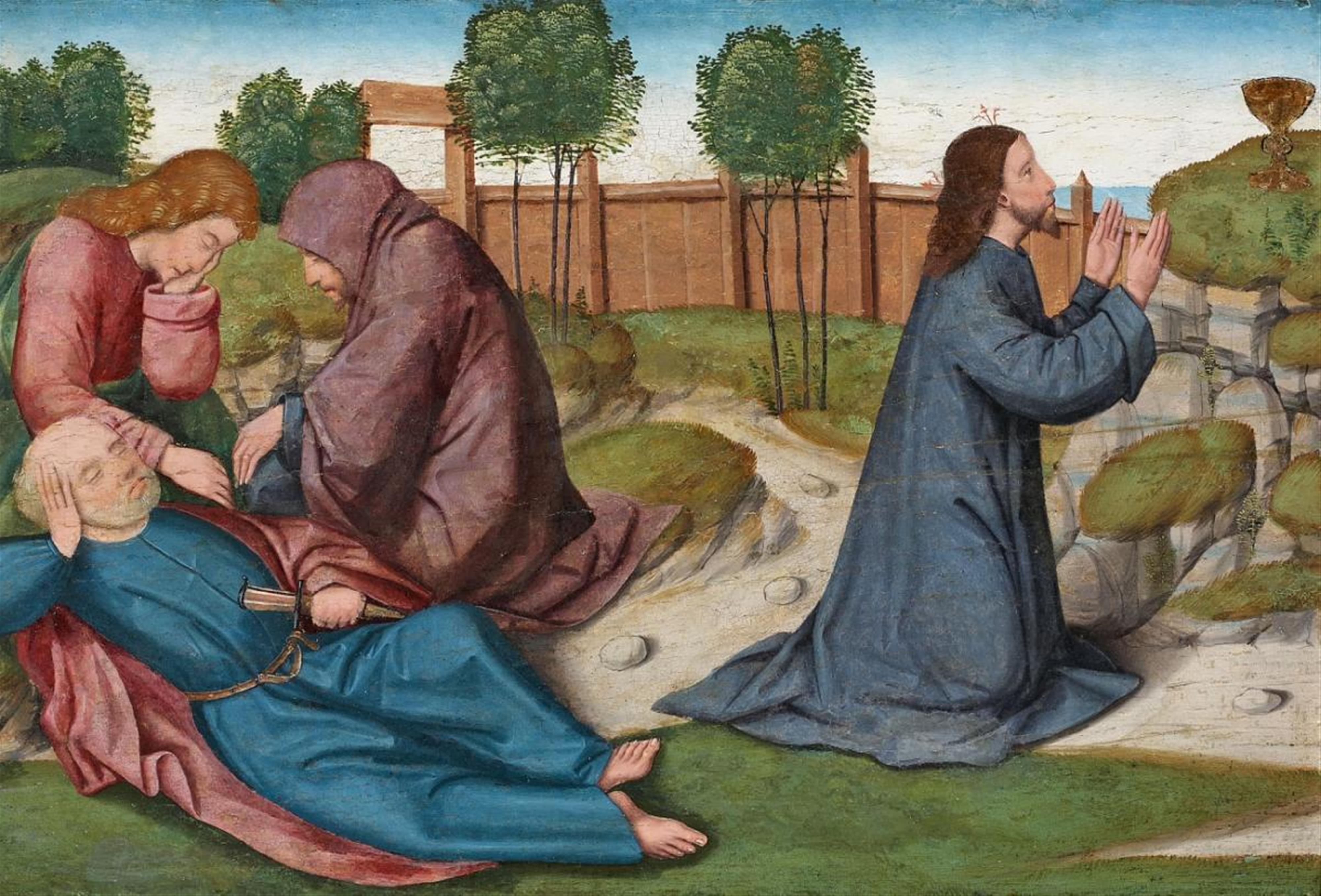 German School late 15th century - AGONY IN THE GARDEN - image-1