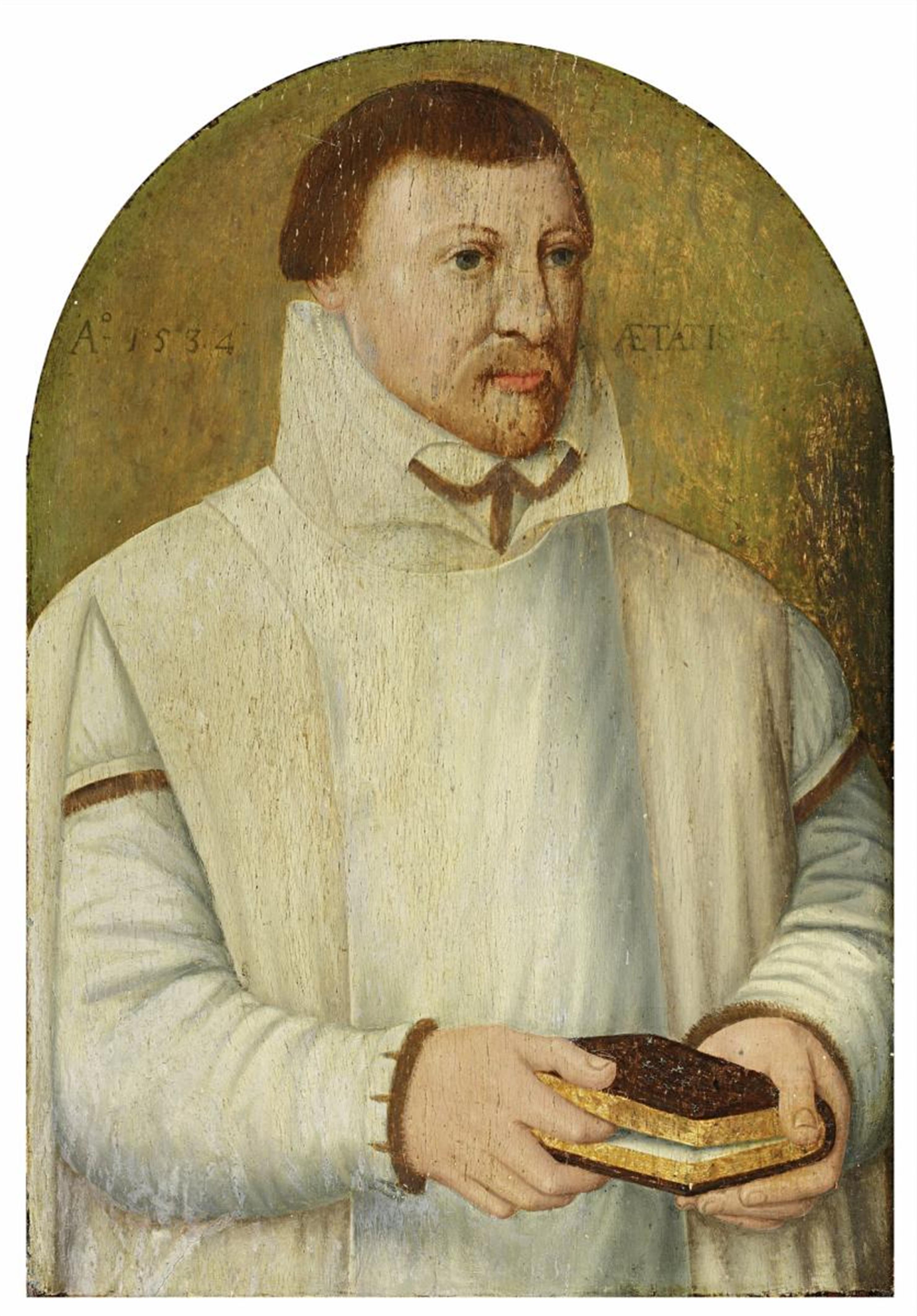 Netherlandish School around 1530/1540 - PORTRAIT OF A MAN - image-1