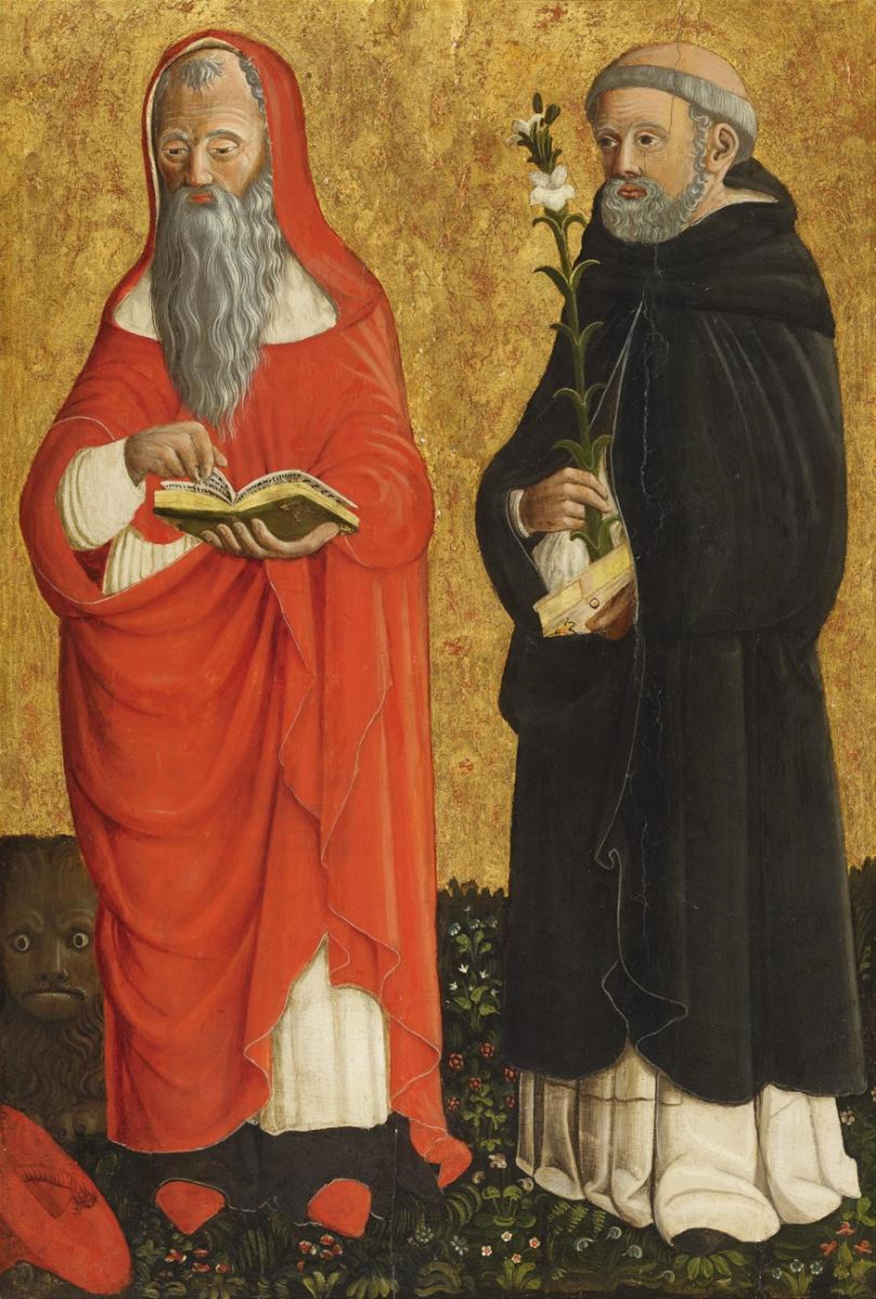 Cristoforo di Benedetto - DER HEILIGE HIERONYMUS UND DER HEILIGE DOMINIKUS - image-1