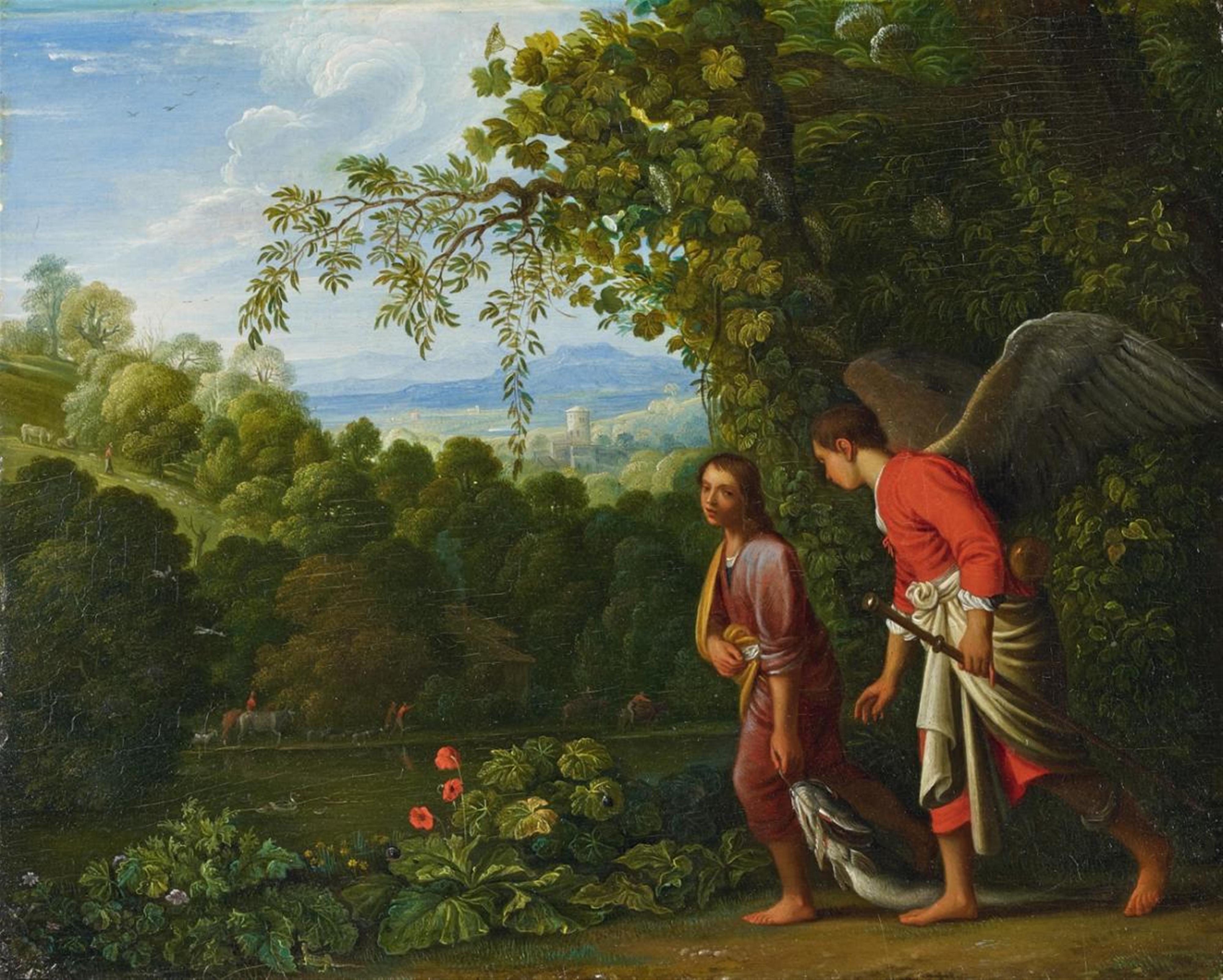 Adam Elsheimer, copy after - TOBIAS AND THE ANGEL - image-1