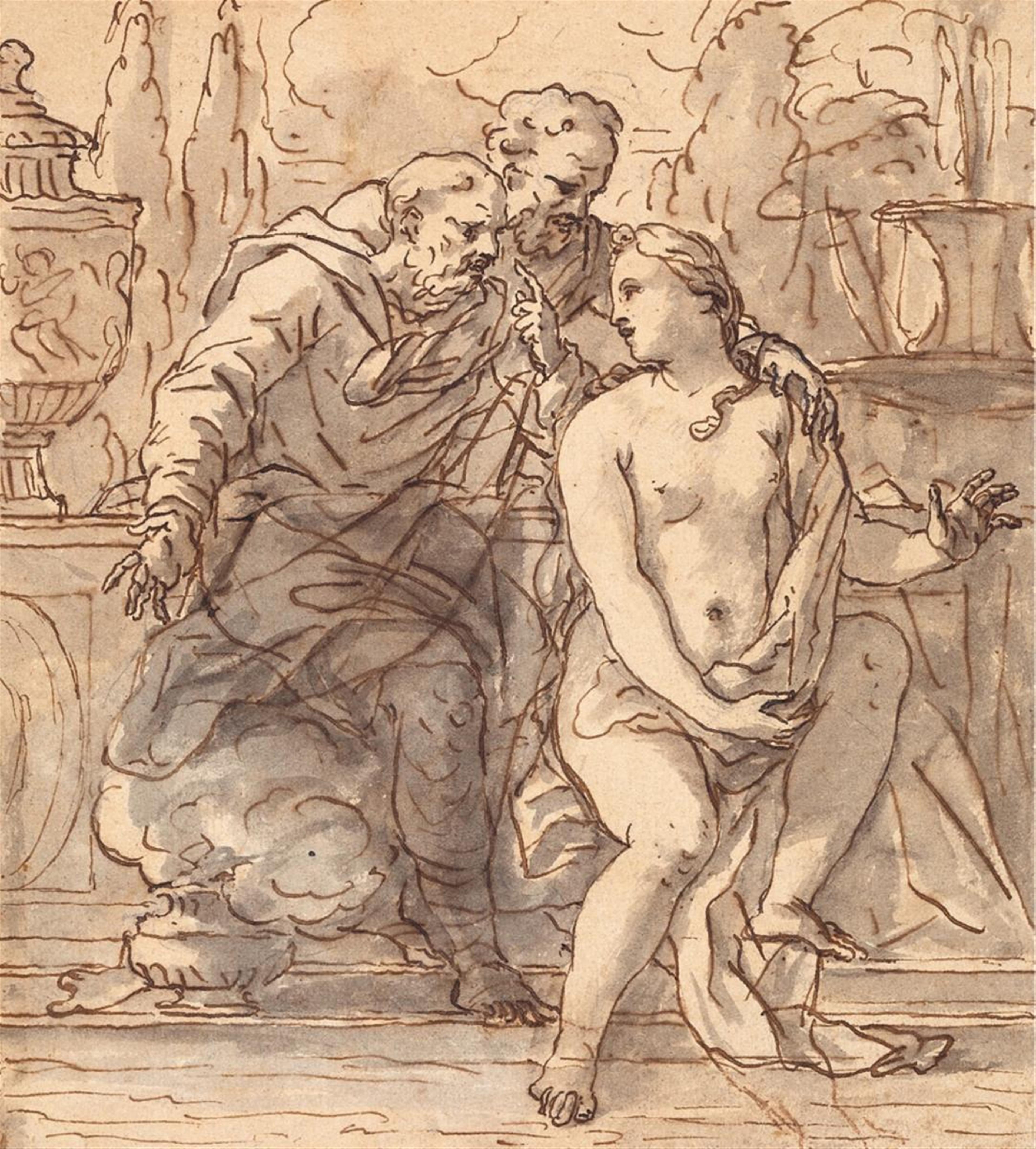 Italienischer Meister des 17. Jahrhunderts - SUSANNA UND DIE ALTEN - image-1