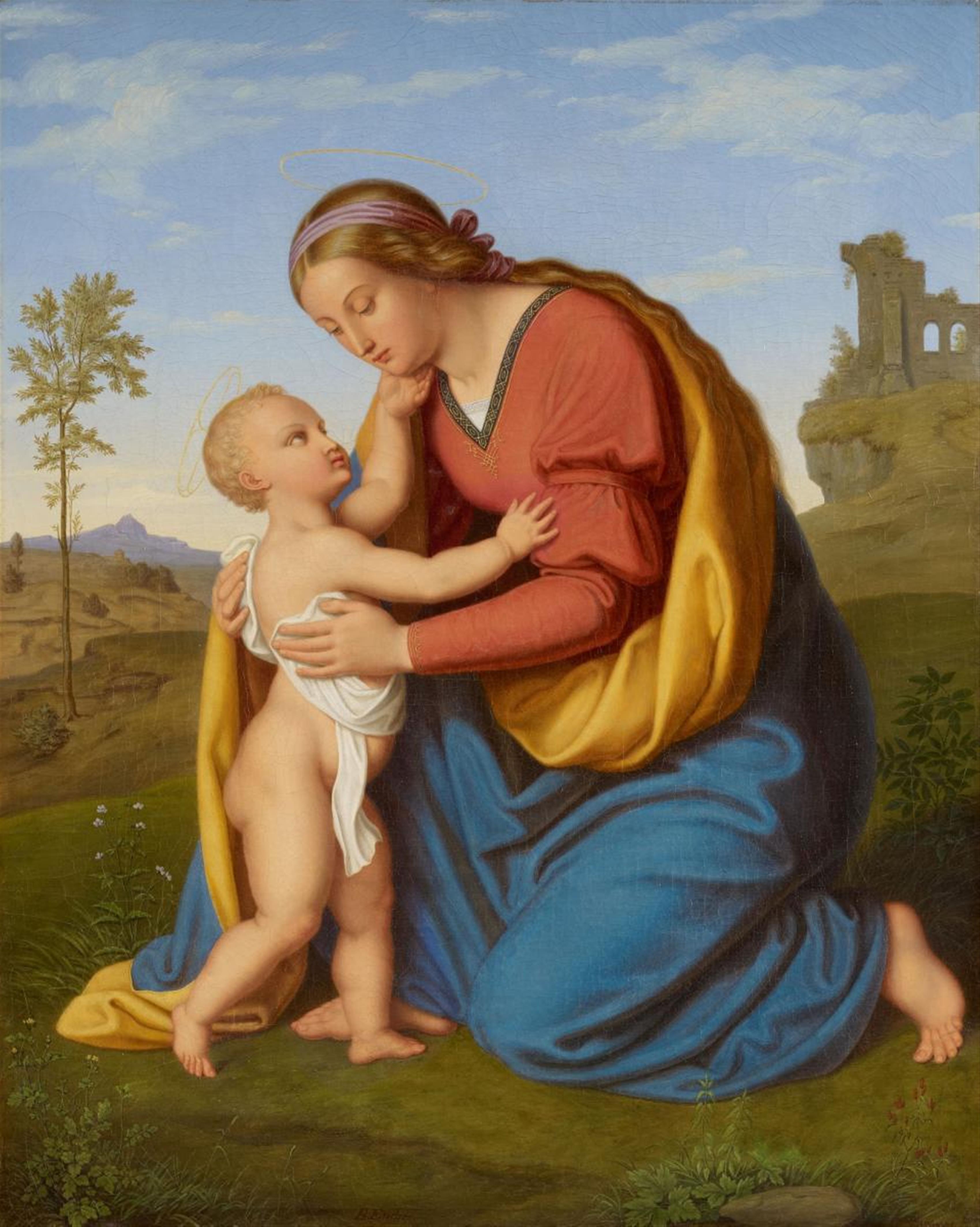 Bernhard Endres - THE VIRGIN WITH CHILD - image-1