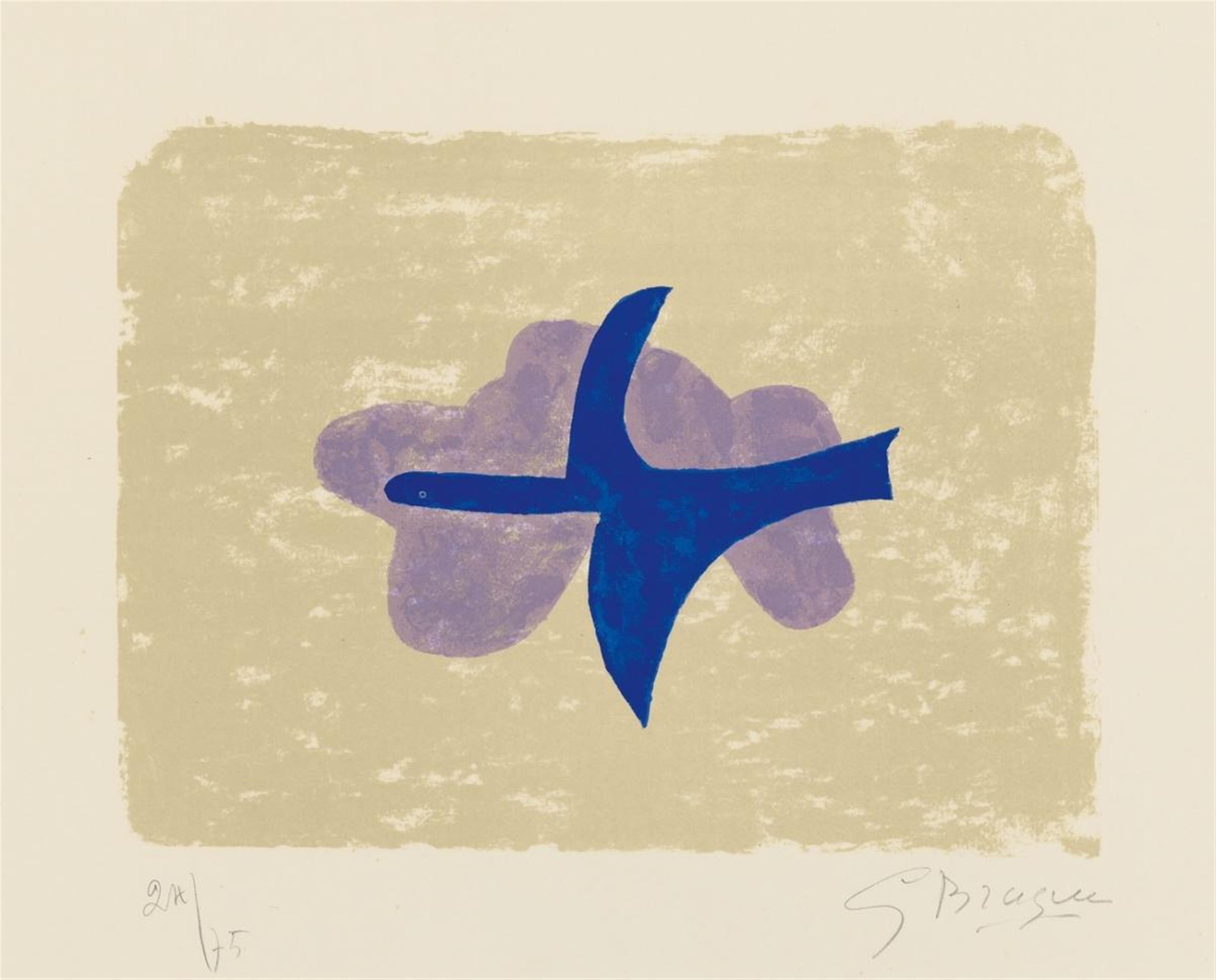 Georges Braque - Dans le ciel (Oiseau XV) - image-1