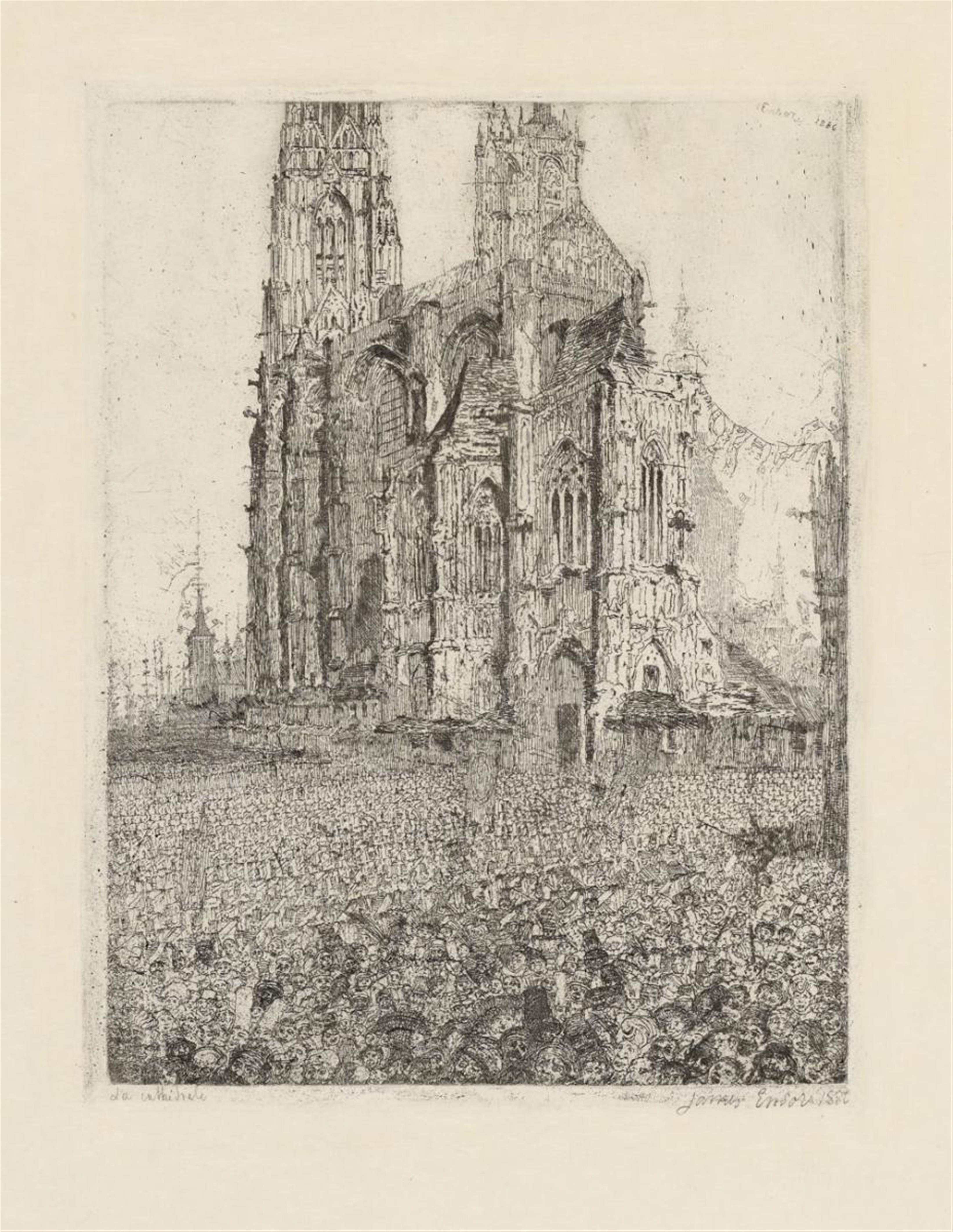 James Ensor - La cathédrale - image-1