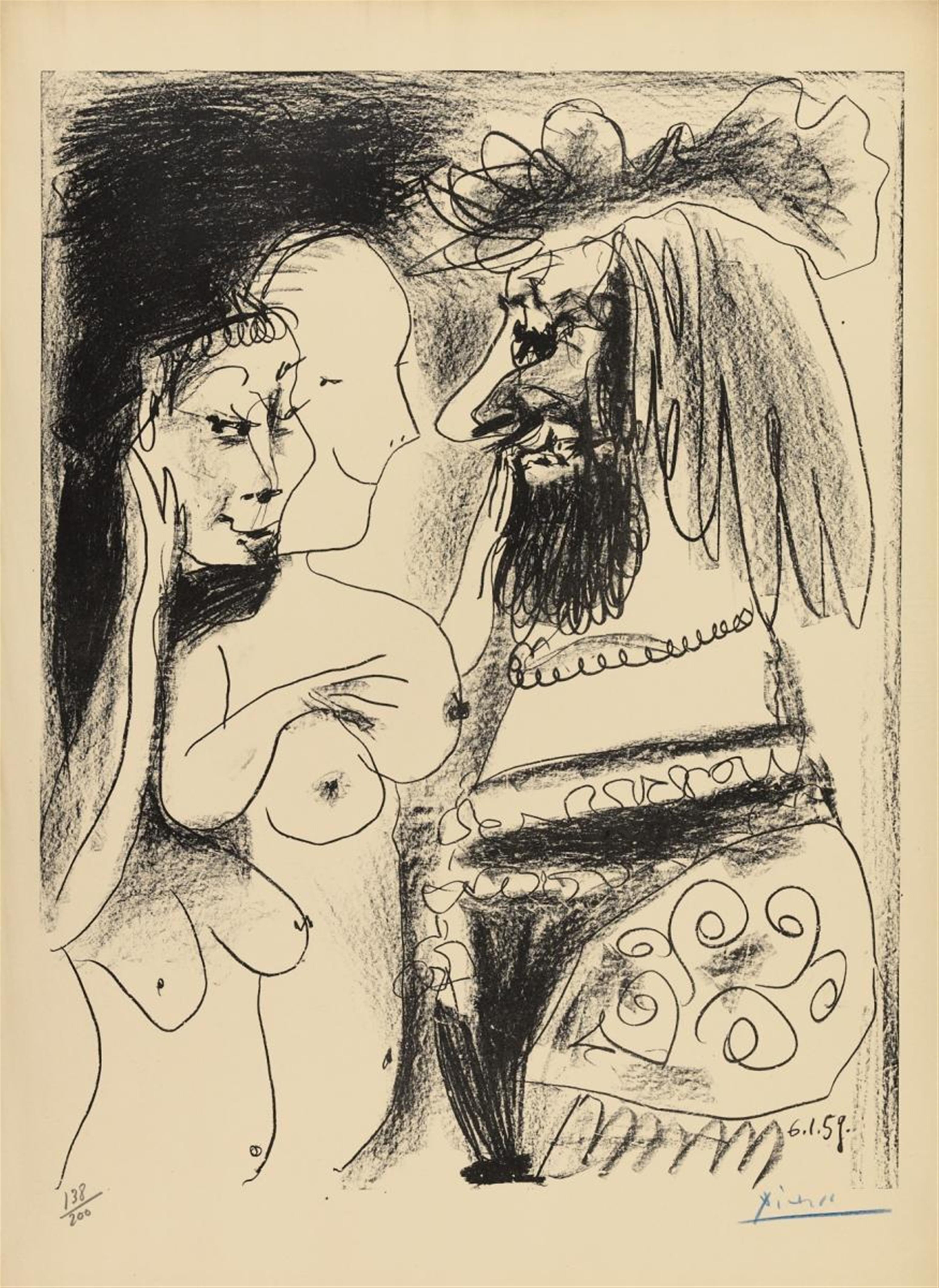Pablo Picasso - Le vieux Roi - image-1
