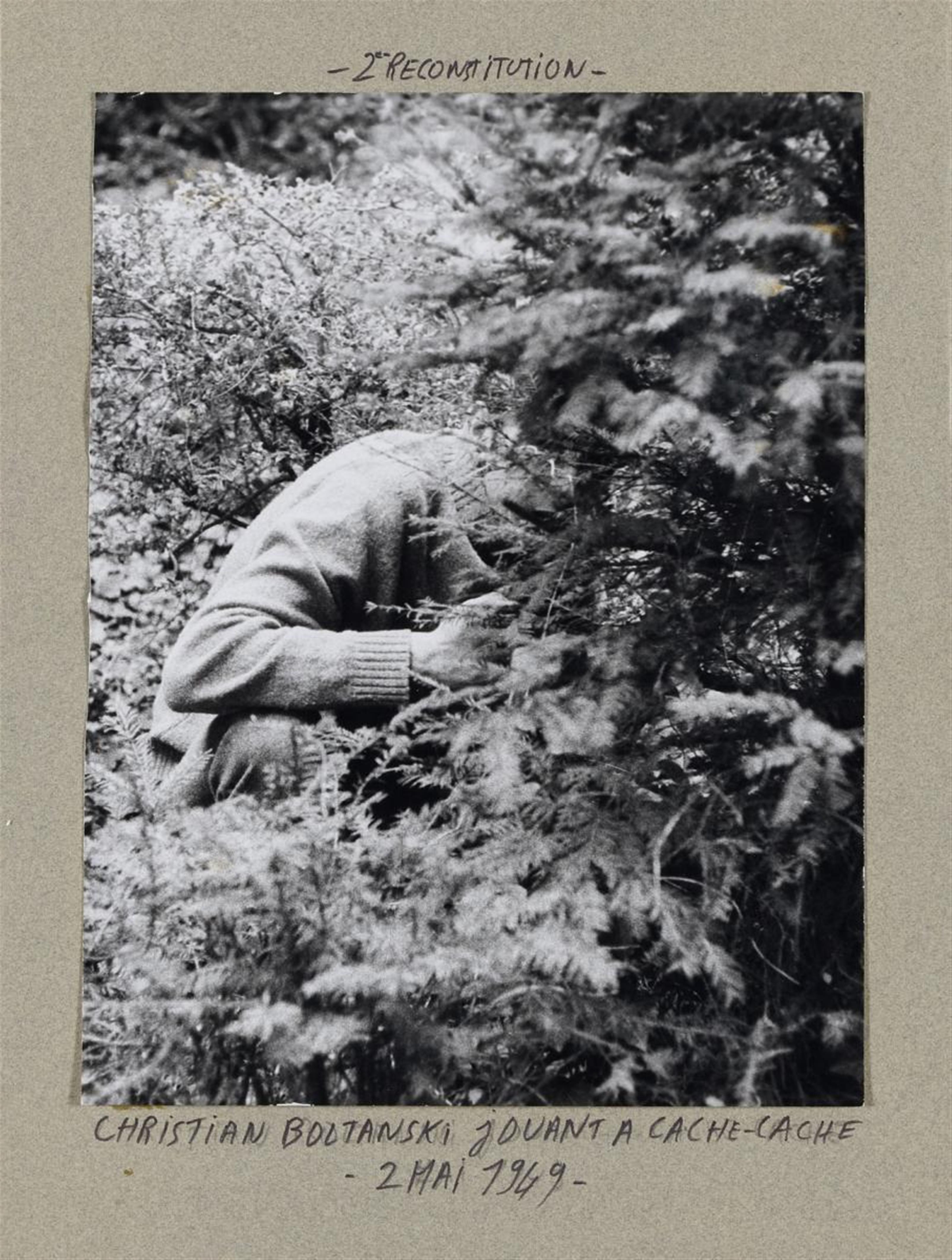 Christian Boltanski - Reconstitution des gestes affectués par Christian Boltanski entre 1948 et 1954 - image-2