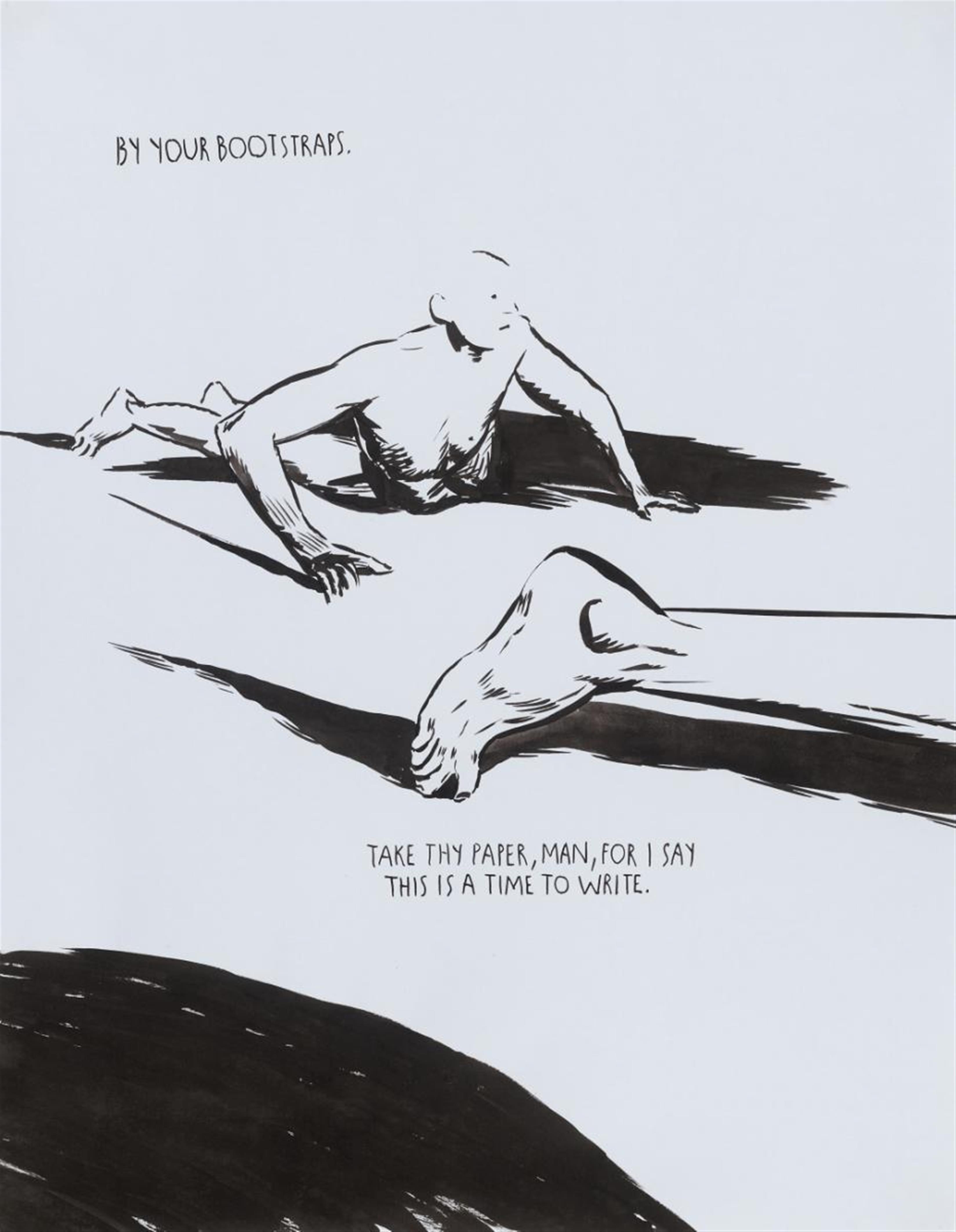 Raymond Pettibon - By your Bootstraps - image-1