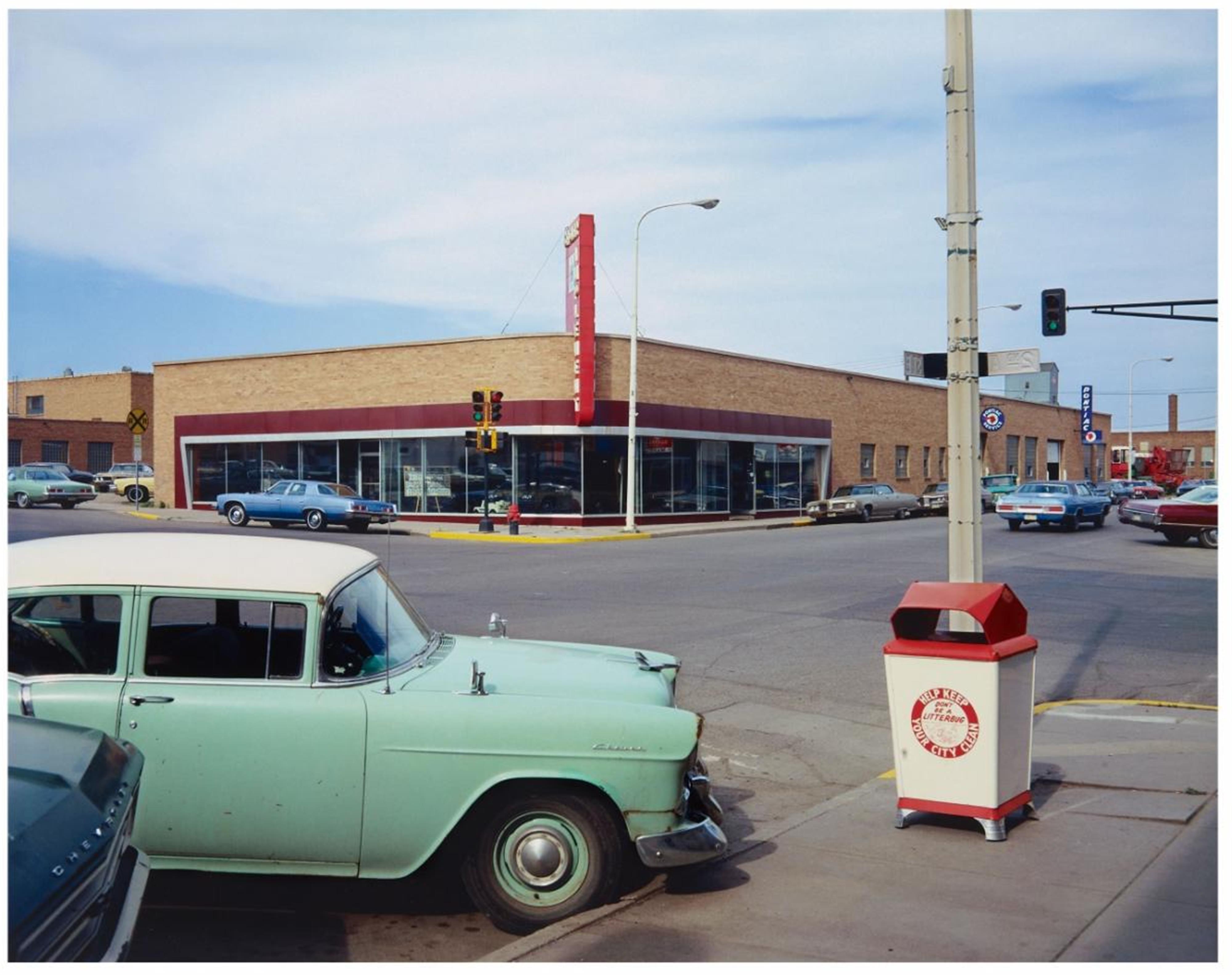 Stephen Shore - Main Street and 2nd Ave., Valley City, South Dakota - image-1