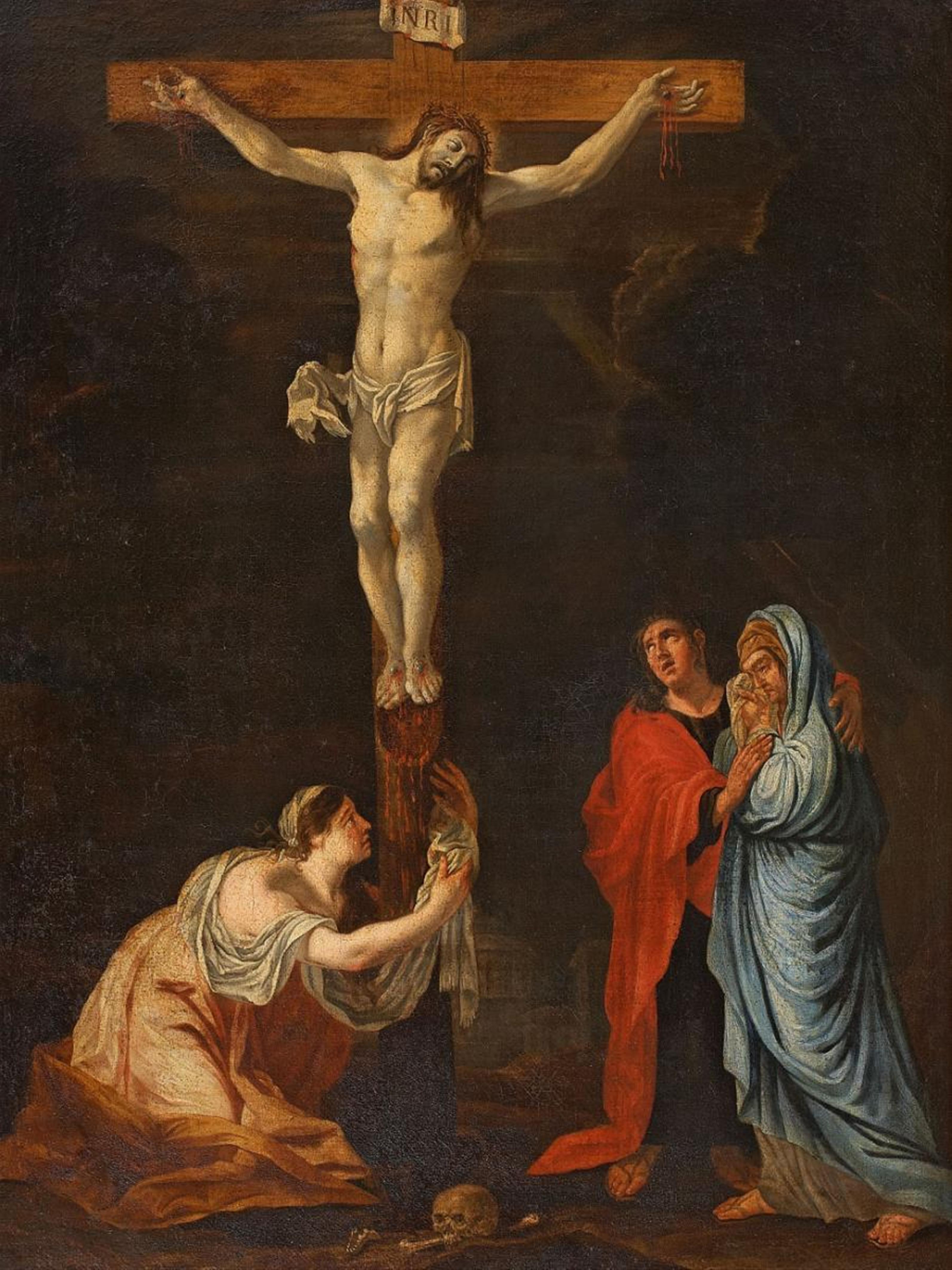 French School - CRUCIFIXION OF CHRIST - image-1