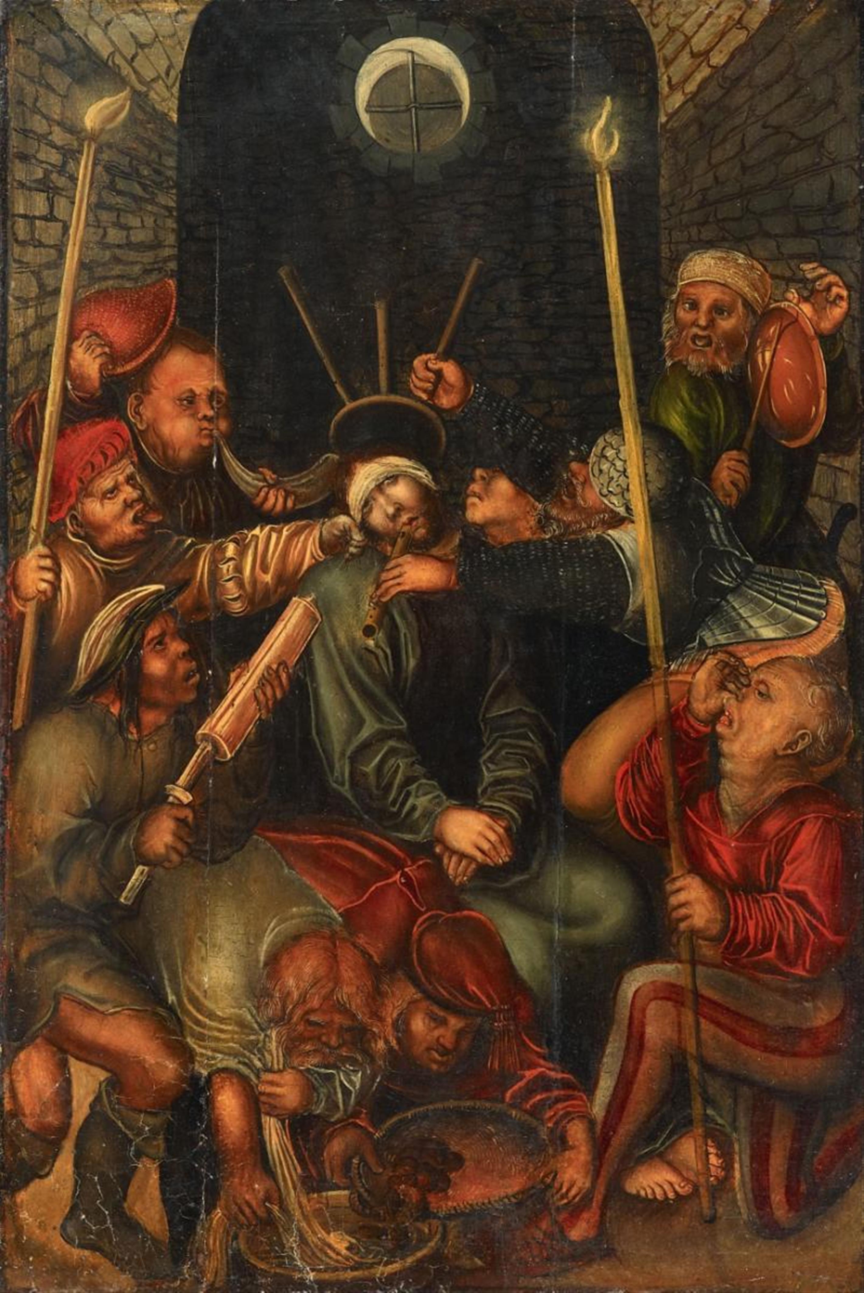 Lucas Cranach d. Ä., Nachfolge - VERSPOTTUNG CHRISTI - image-1