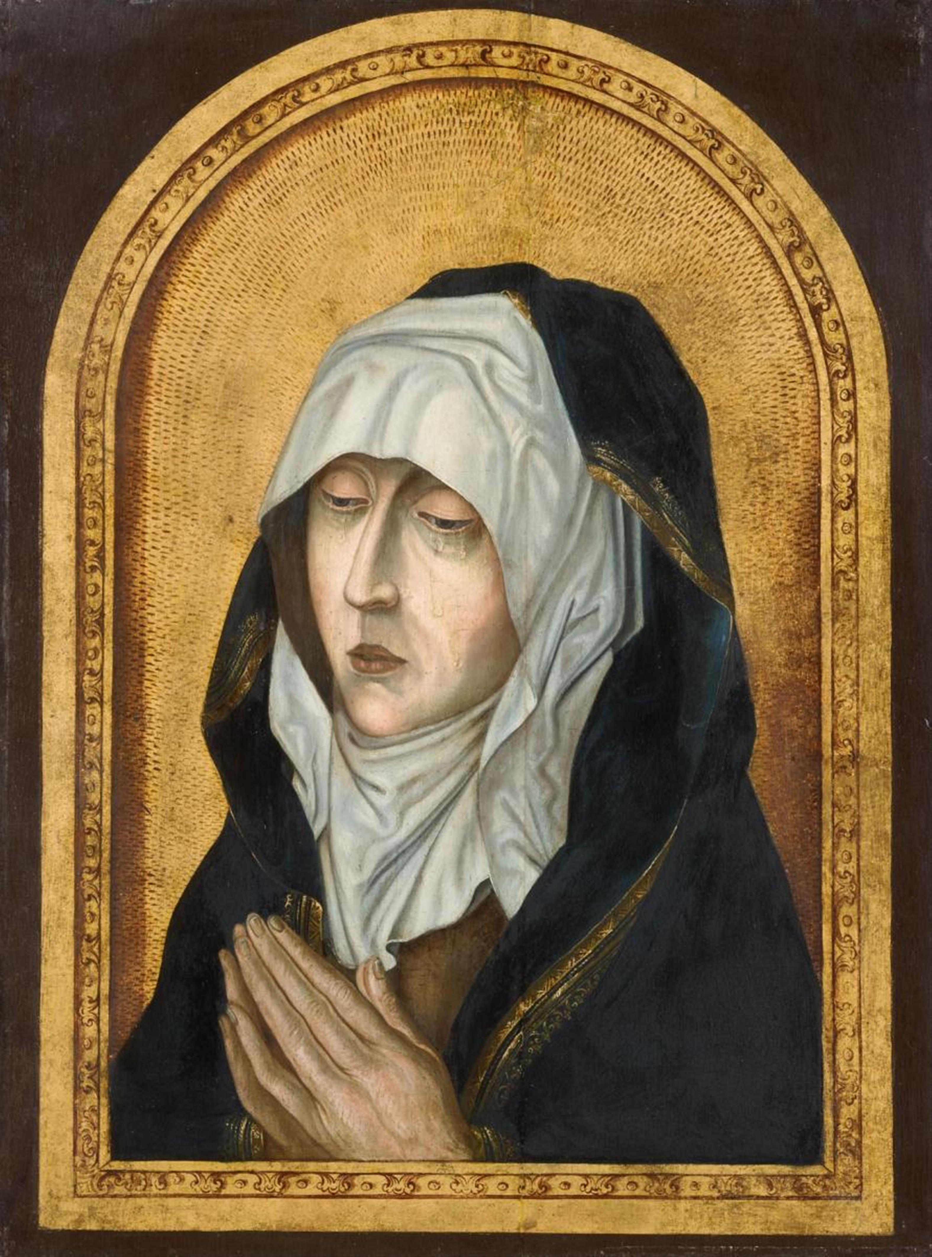 Albrecht Bouts, copy after - THE VIRGIN MOURNING - image-1