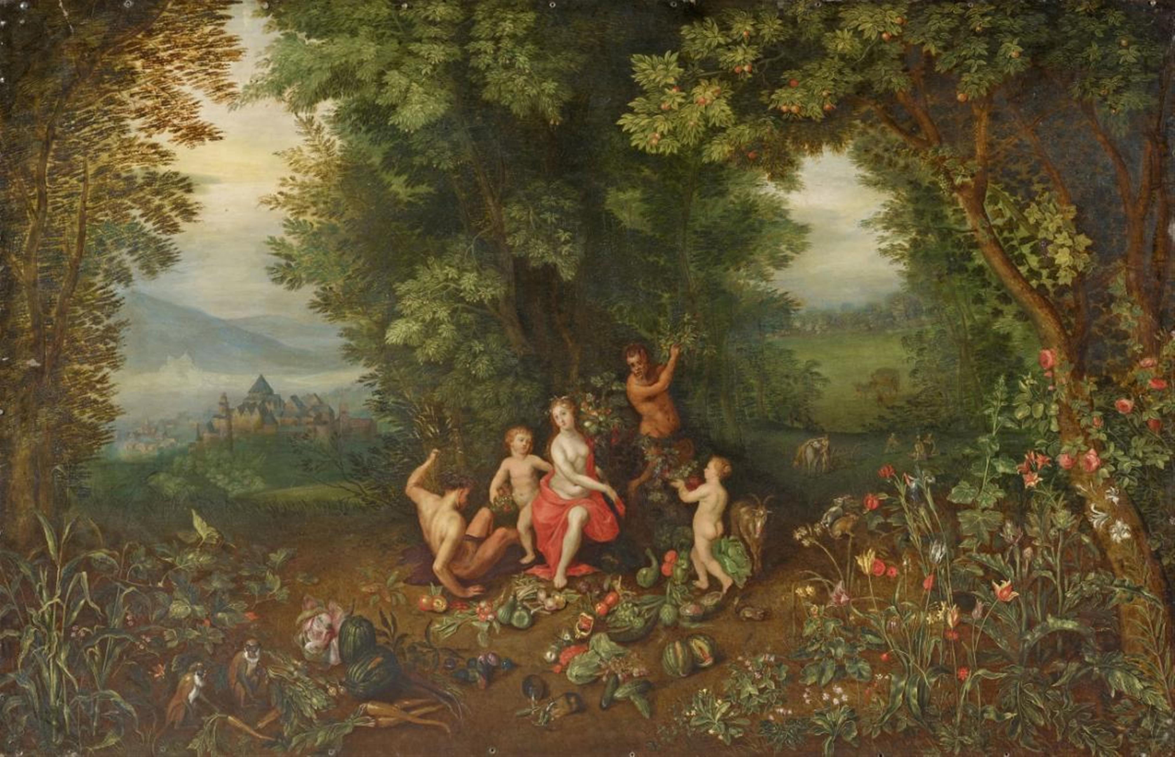 Jan Brueghel the Younger - ALLEGORY OF EARTH - image-1