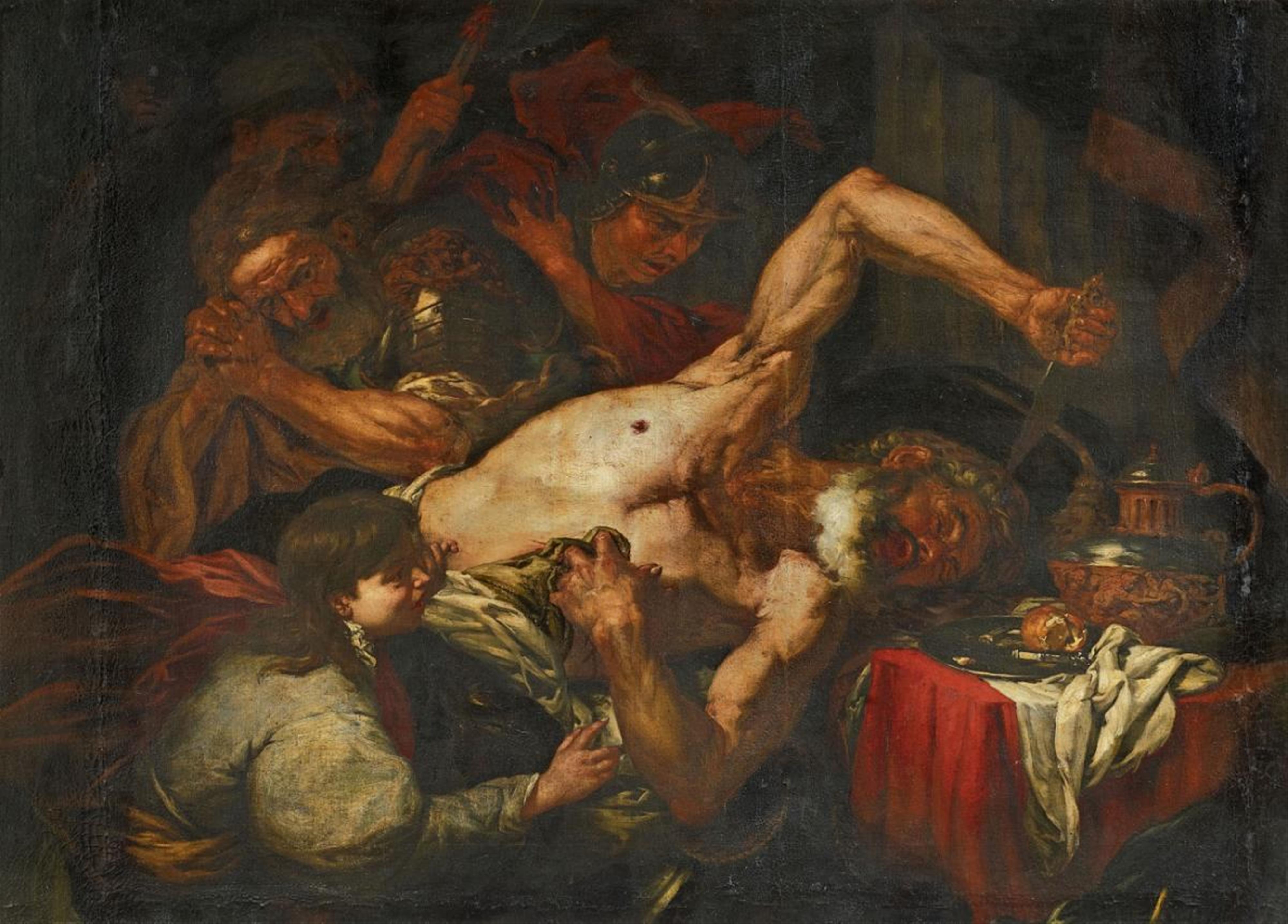 Giovanni Battista Langetti - THE DEATH OF CATO - image-1