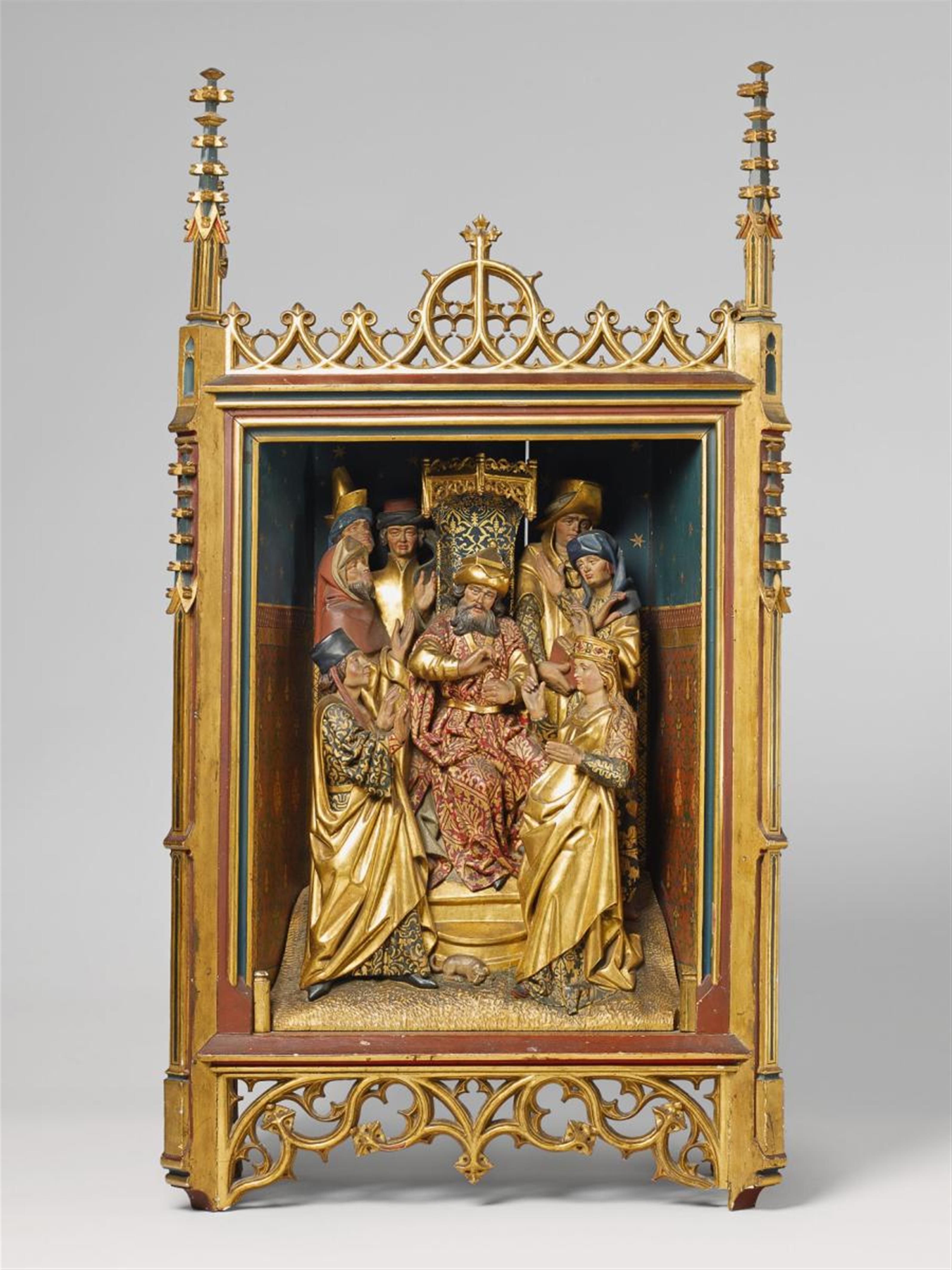 Friedrich Wilhelm Mengelberg - A SHRINE WITH THE MARRIAGE OF THE VIRGIN - image-1