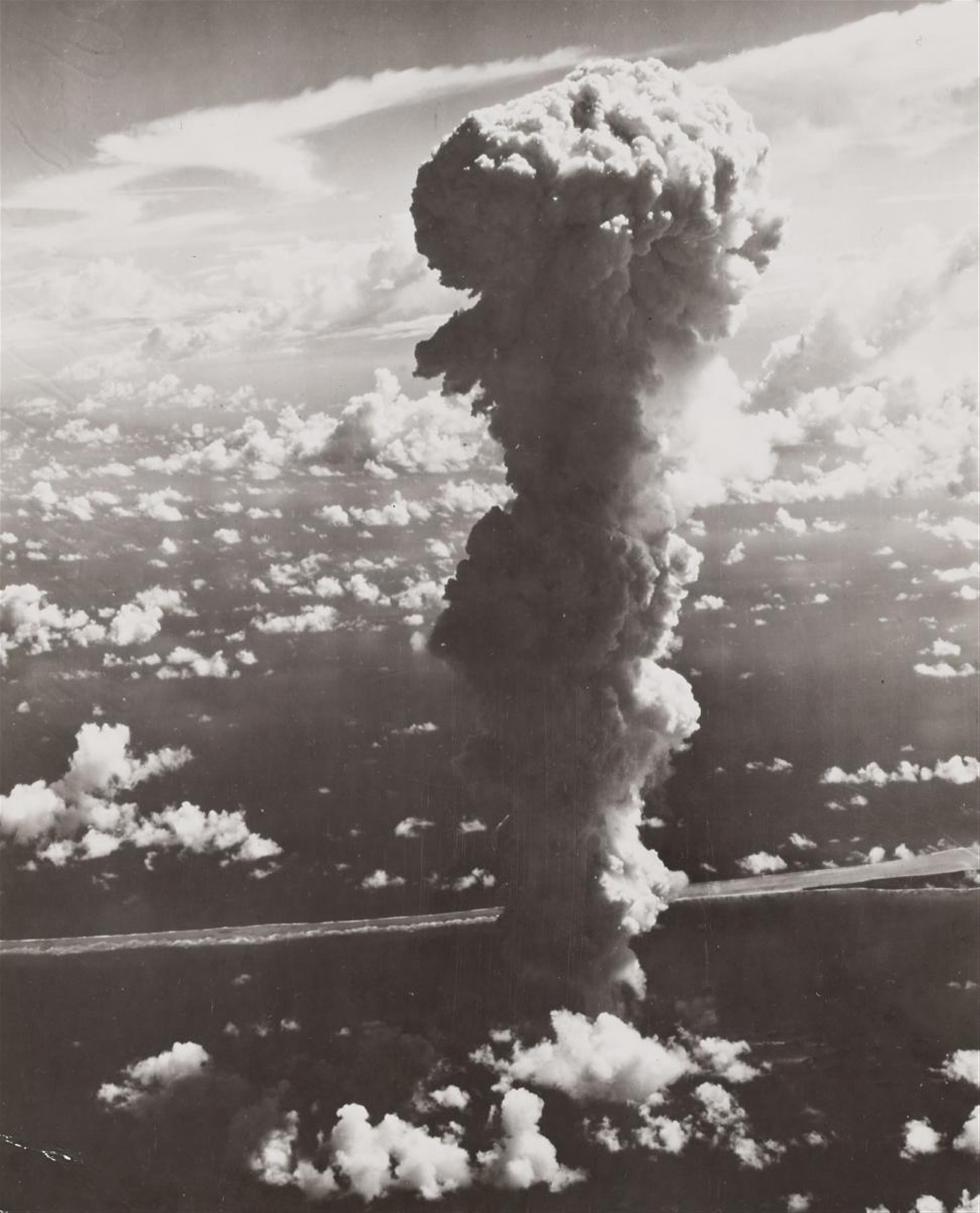 Joint Army Task Force One Photo - The cloud from the burst of the atomic bomb - image-1