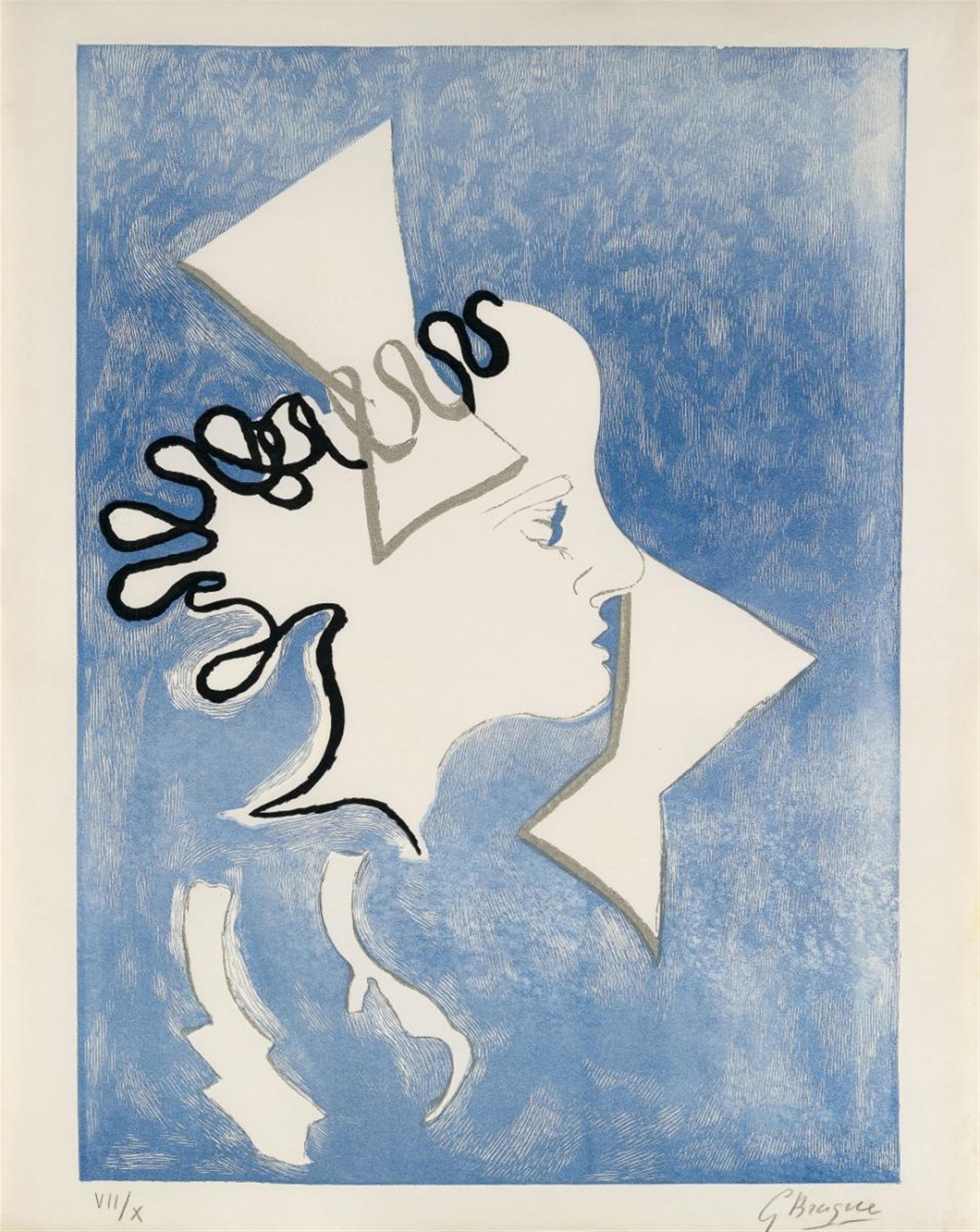 Georges Braque - Profil de Femme - image-1