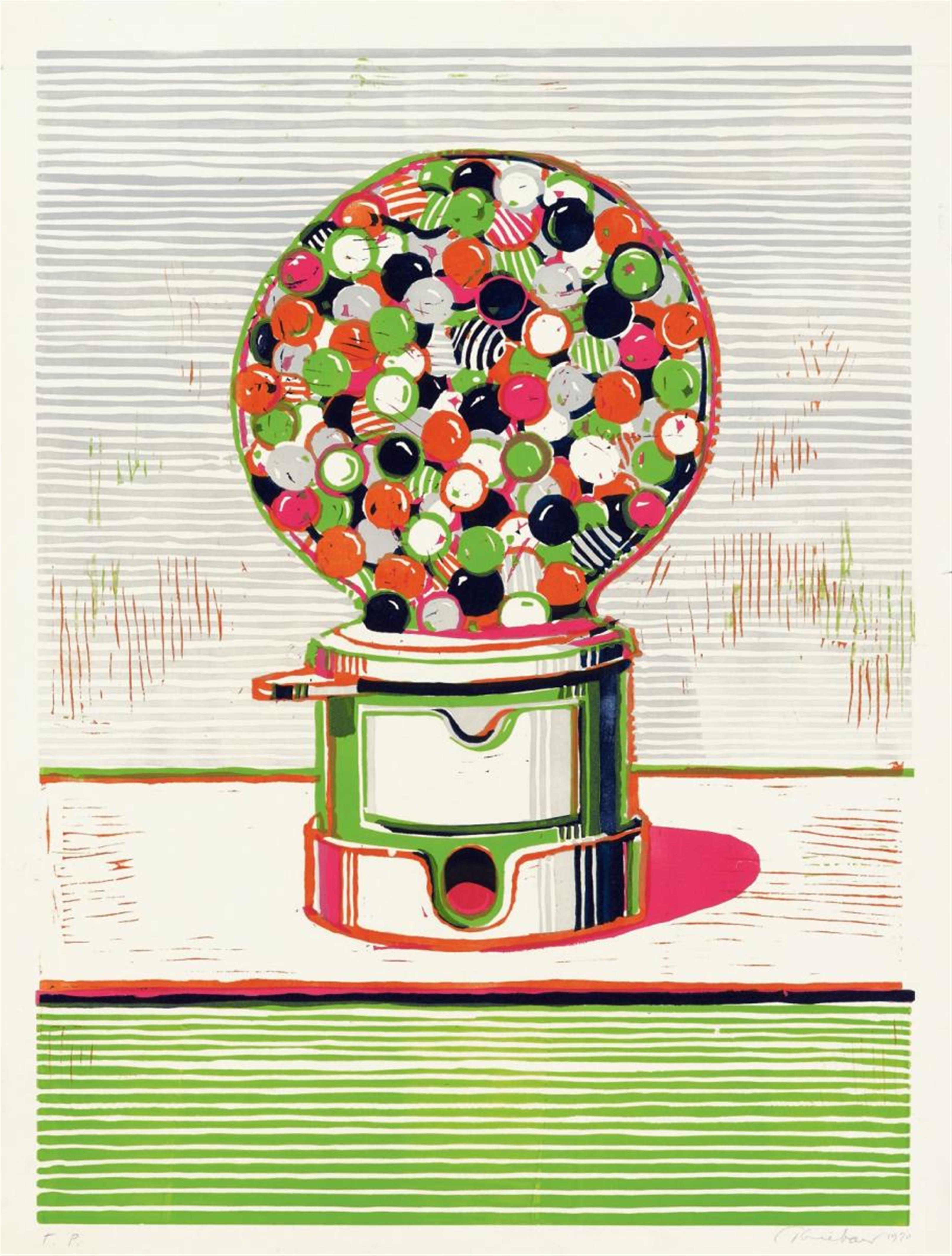 Wayne Thiebaud - Gumball Machine - image-1