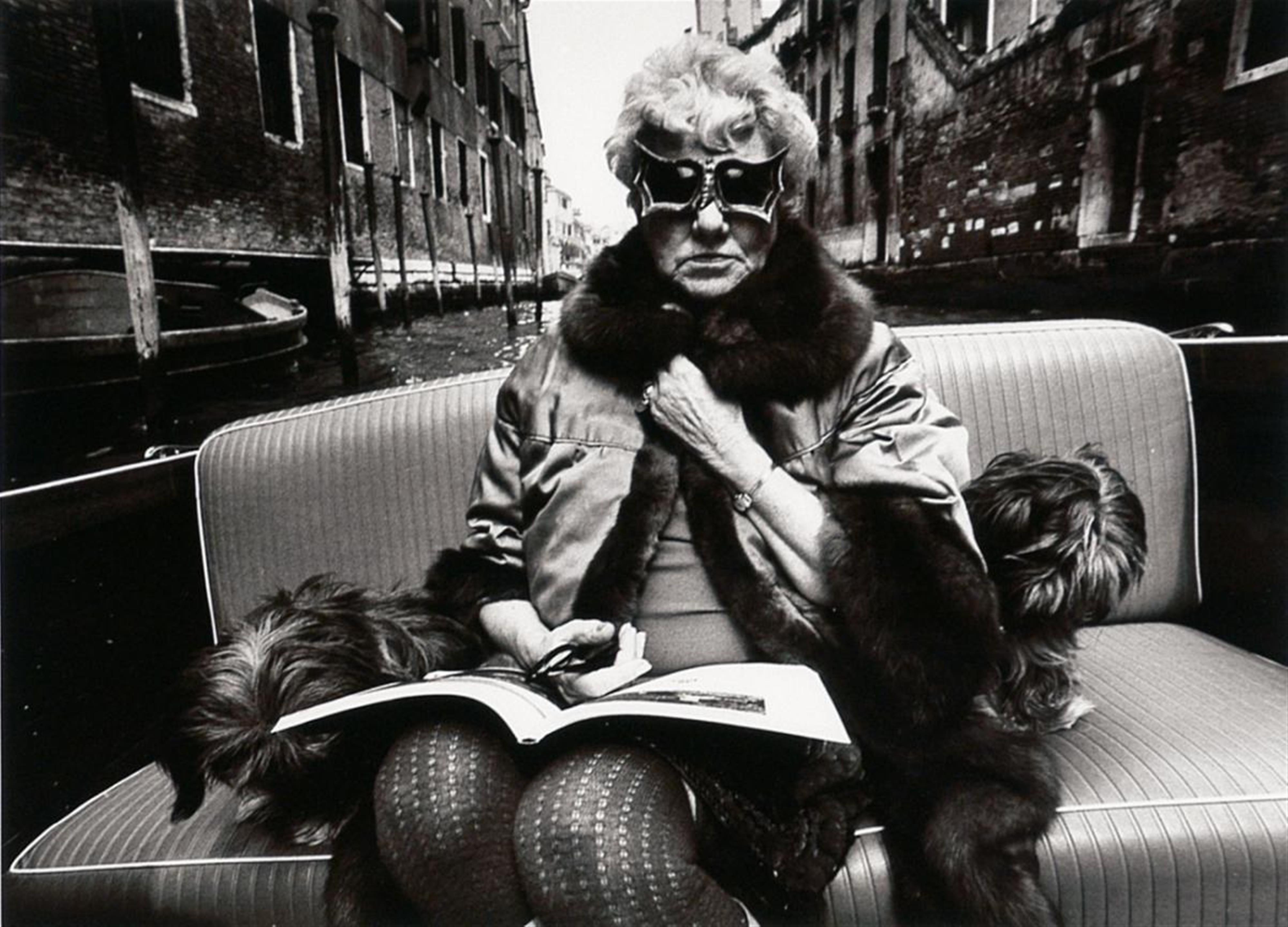 Stefan Moses - Peggy Guggenheim in Venedig (Peggy Guggenheim in Venice) - image-1