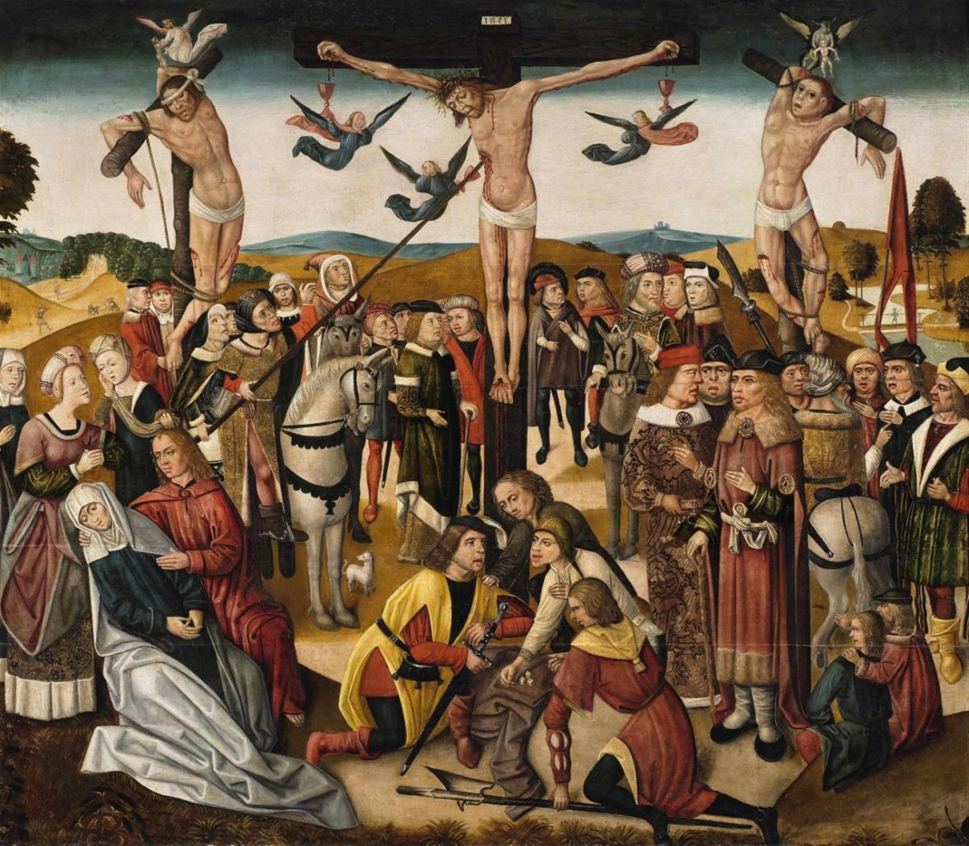 Master of the Sinzig Calvary - THE CRUCIFIXION - image-1