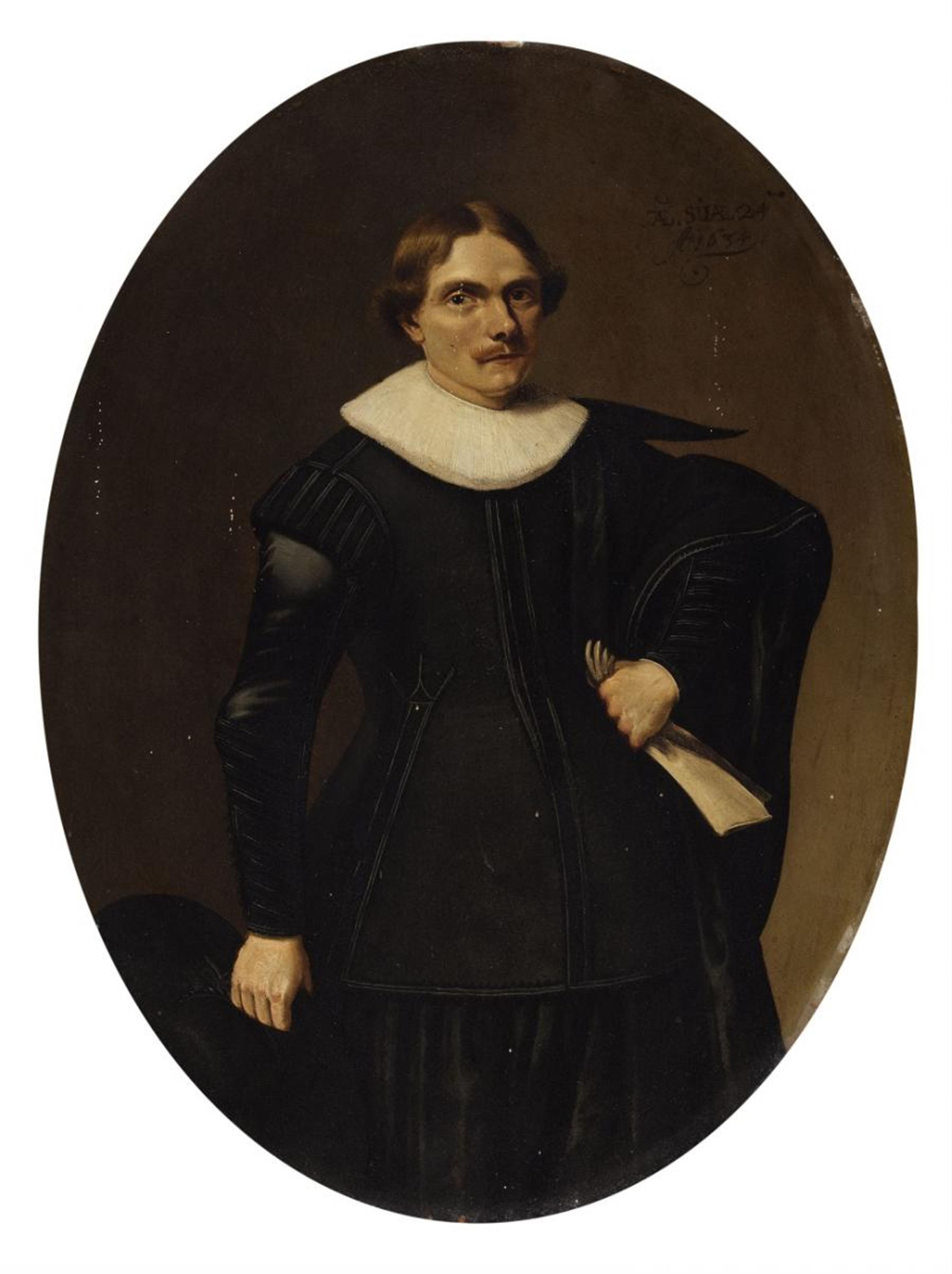 Hendrick Gerritsz. Pot, circle of - PORTRAIT OF A MAN PORTRAIT OF A LADY - image-1