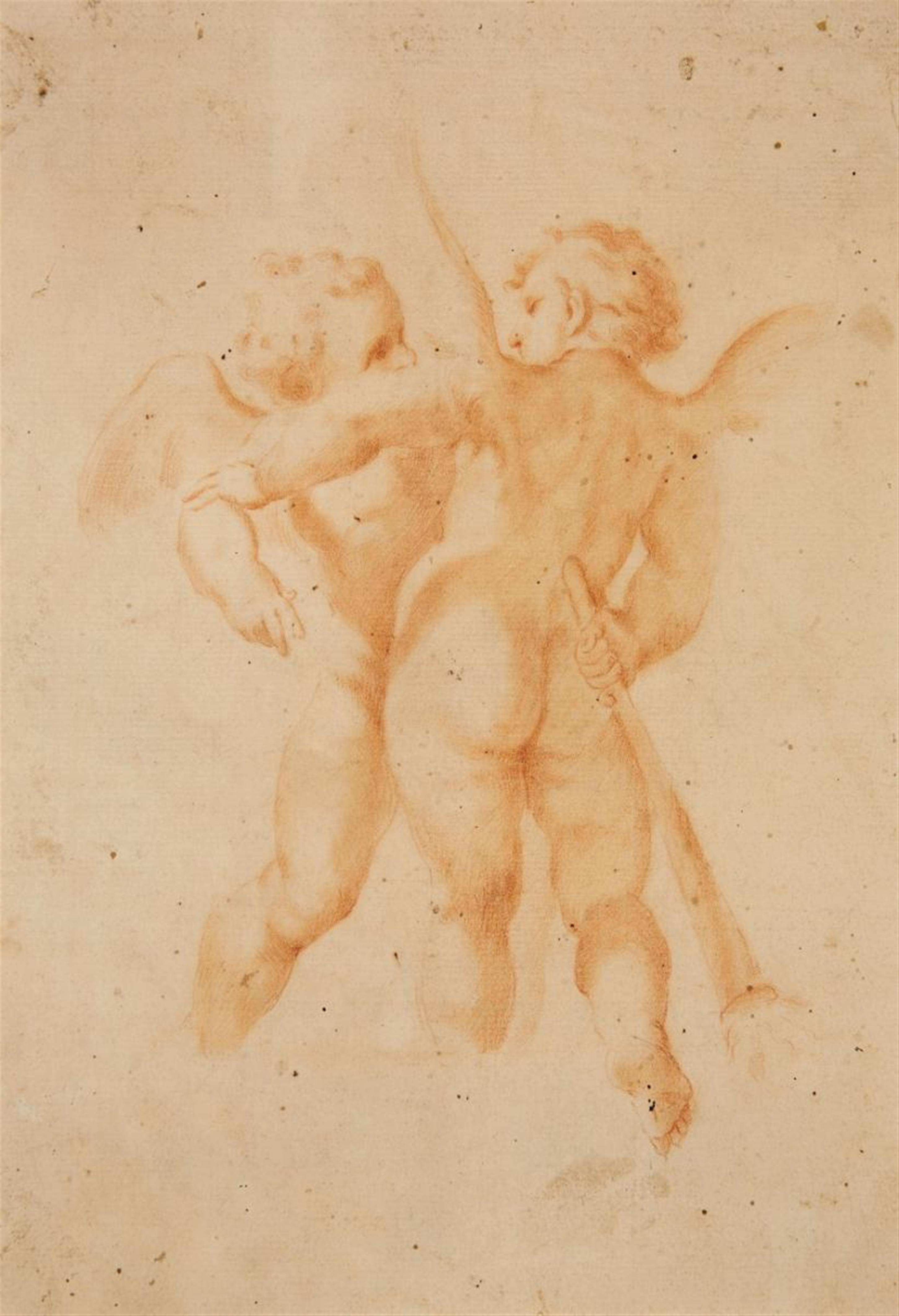 Guido Reni, attributed to - TWO PUTTI - image-1