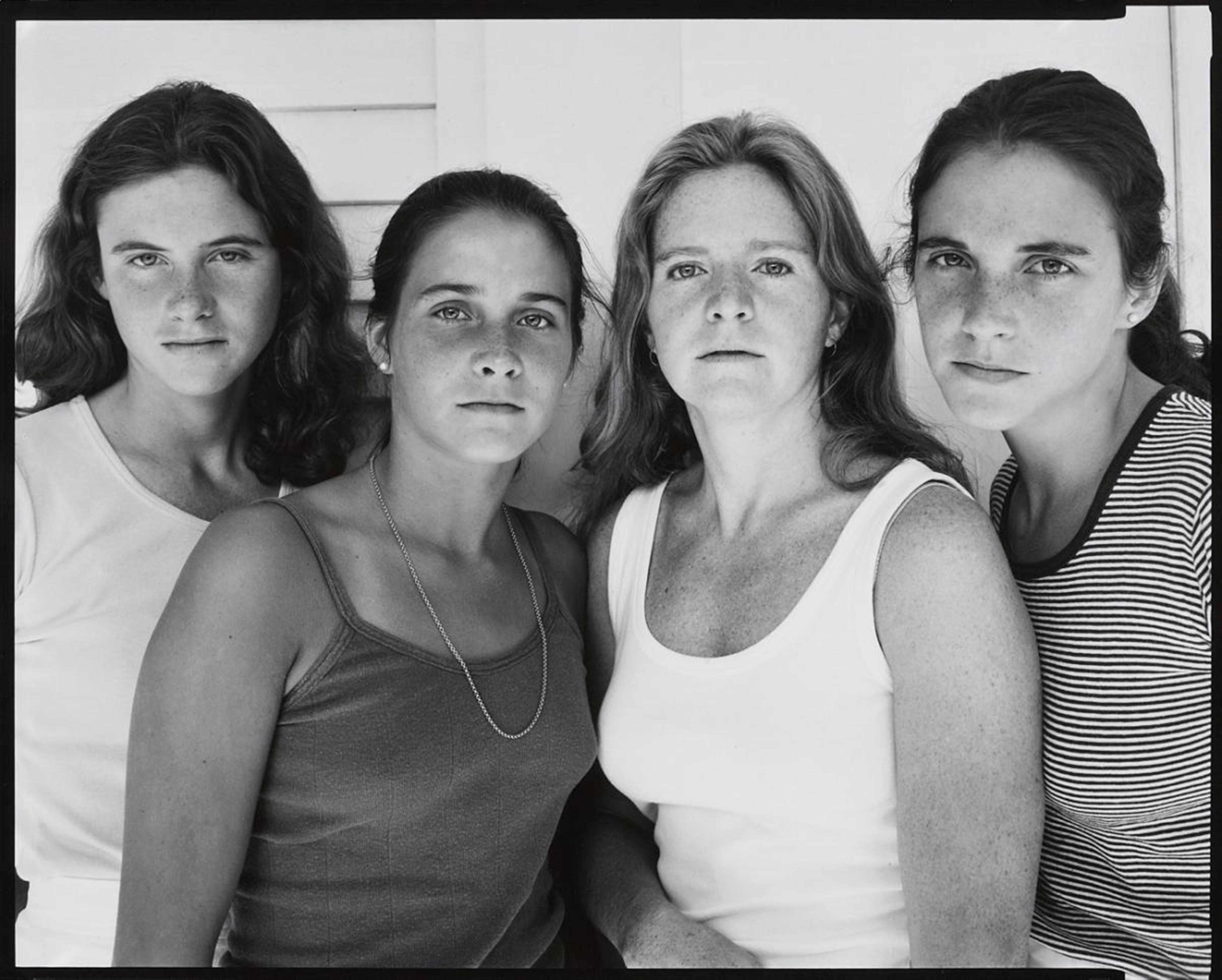 Nicholas Nixon - The Brown Sisters (Heather Brown, Mimi Brown, Bebe Brown Nixon and Laurie Brown, Harwich Port, Massachusetts) - image-2