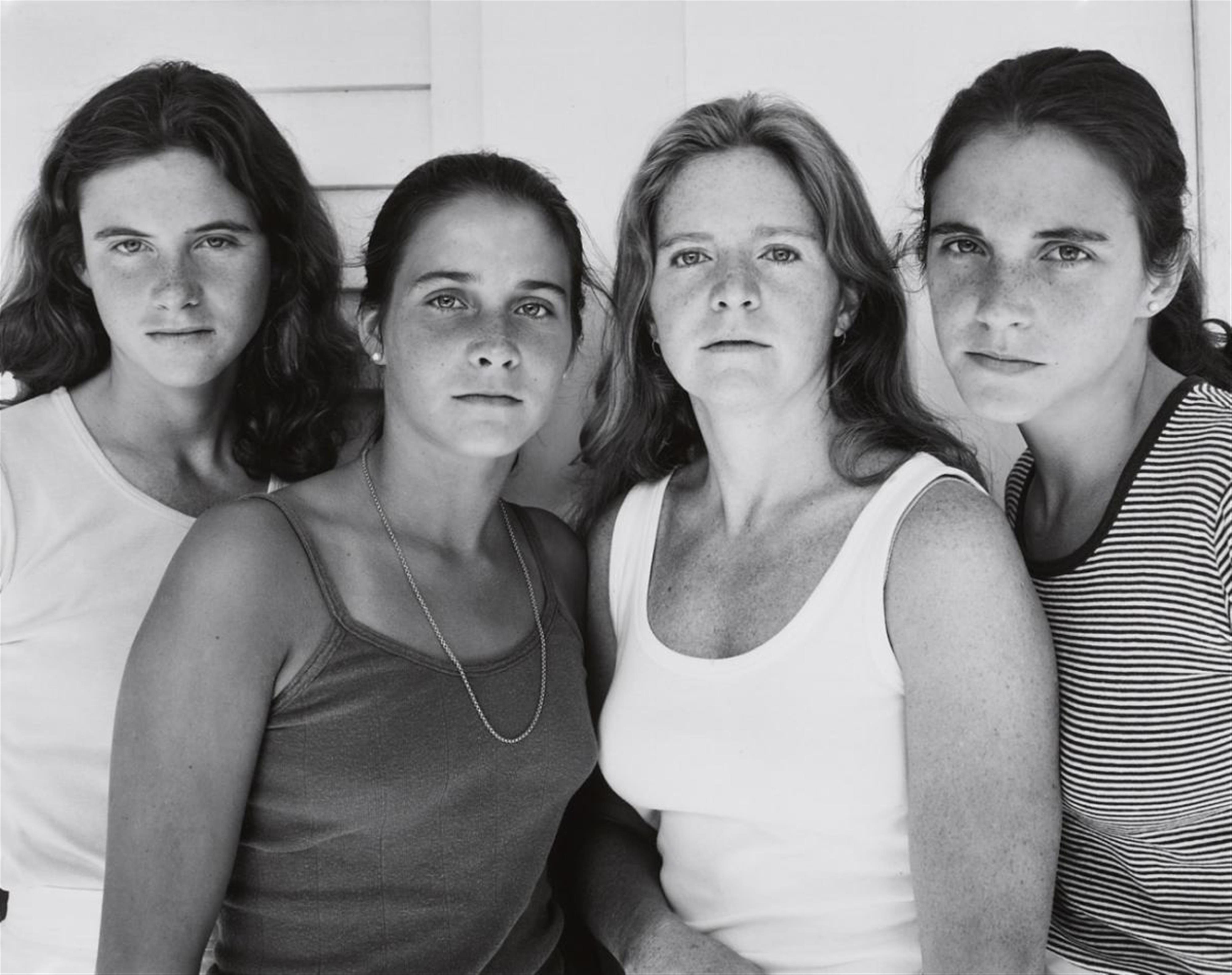 Nicholas Nixon - The Brown Sisters (Heather Brown, Mimi Brown, Bebe Brown Nixon and Laurie Brown, Harwich Port, Massachusetts) - image-1