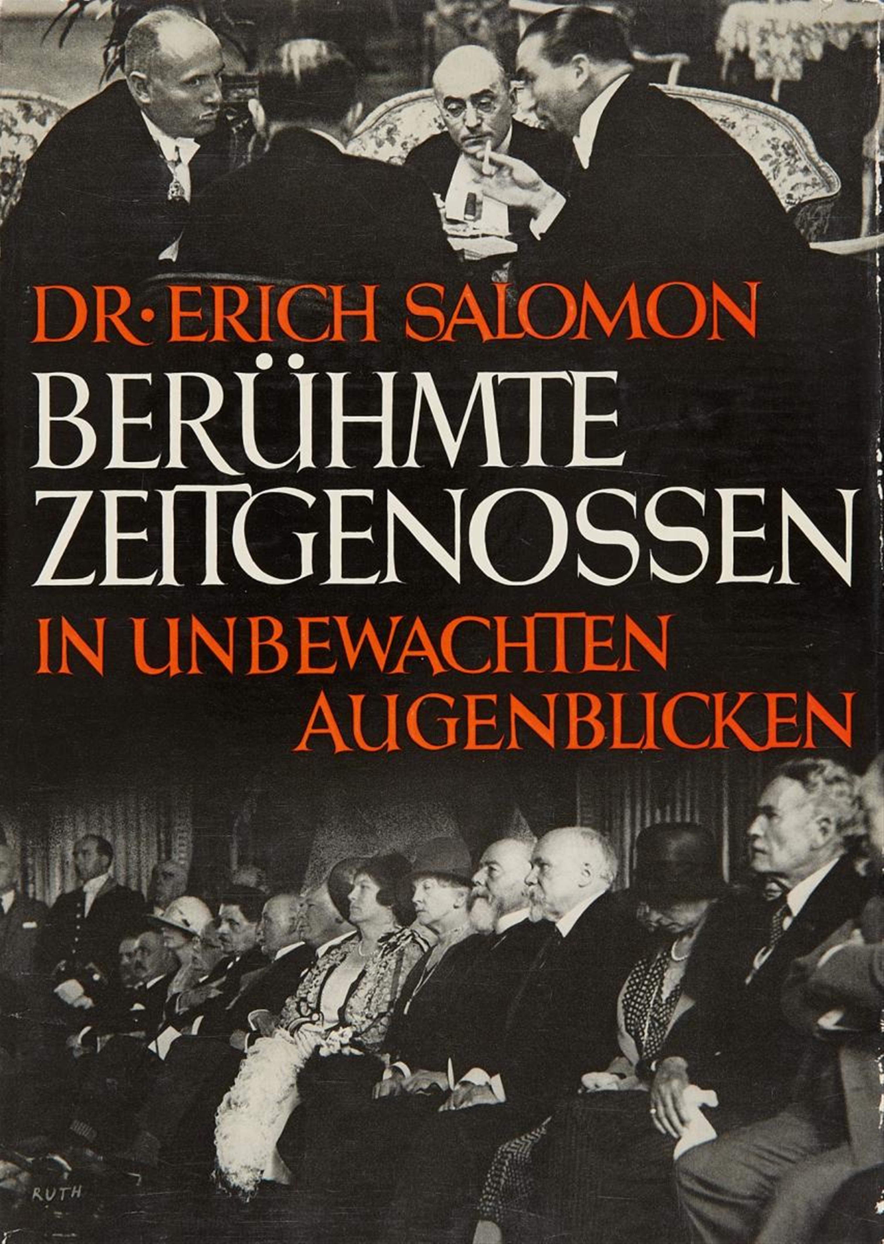 Erich Salomon - Berühmte Zeitgenossen in unbewachten Augenblicken (Famous people in unobserved moments) - image-1
