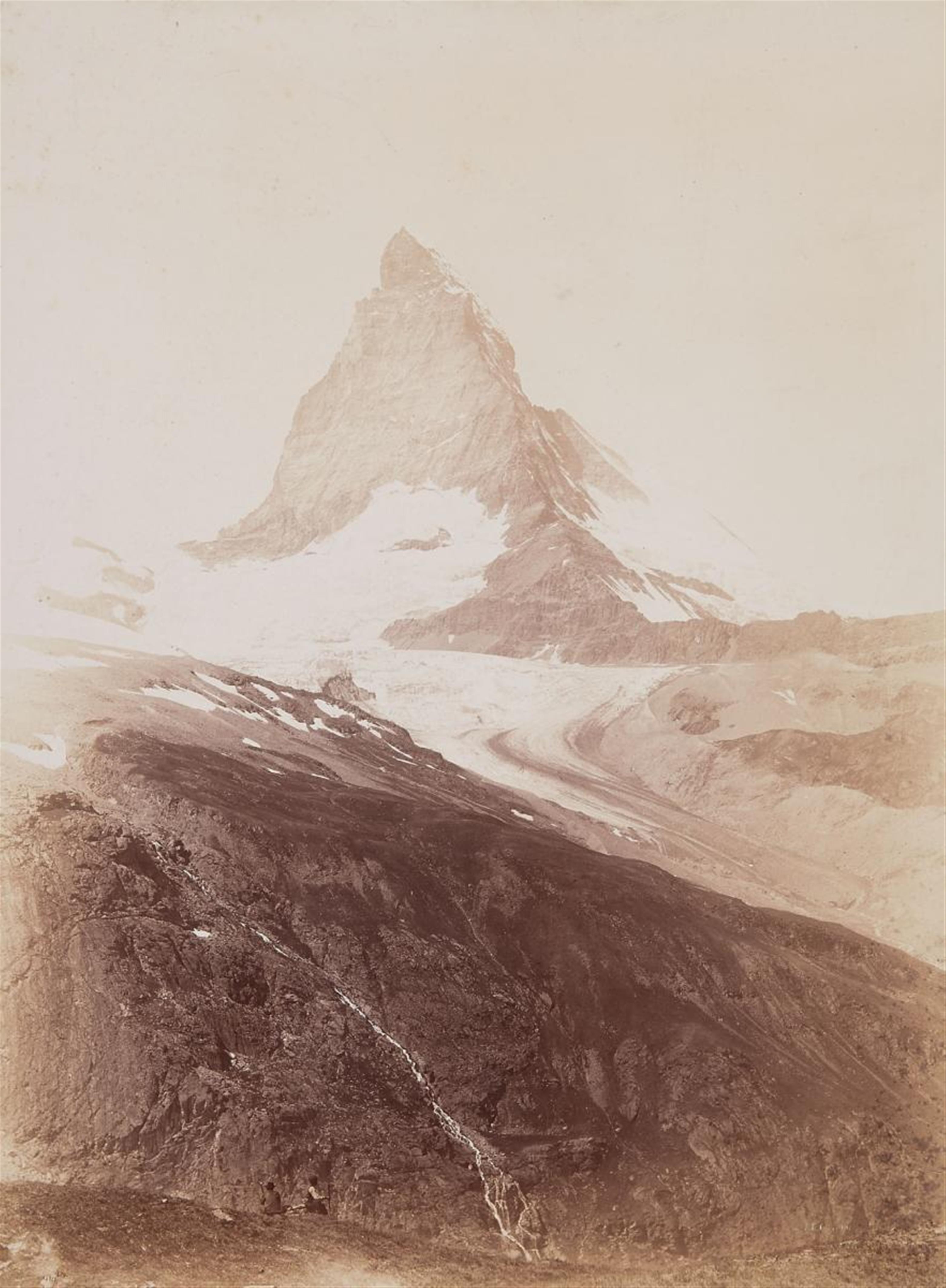 Vittorio Sella - Matterhorn, vom Oberen Riffelweg aus (Matterhorn, seen from Upper Riffel trail) - image-1