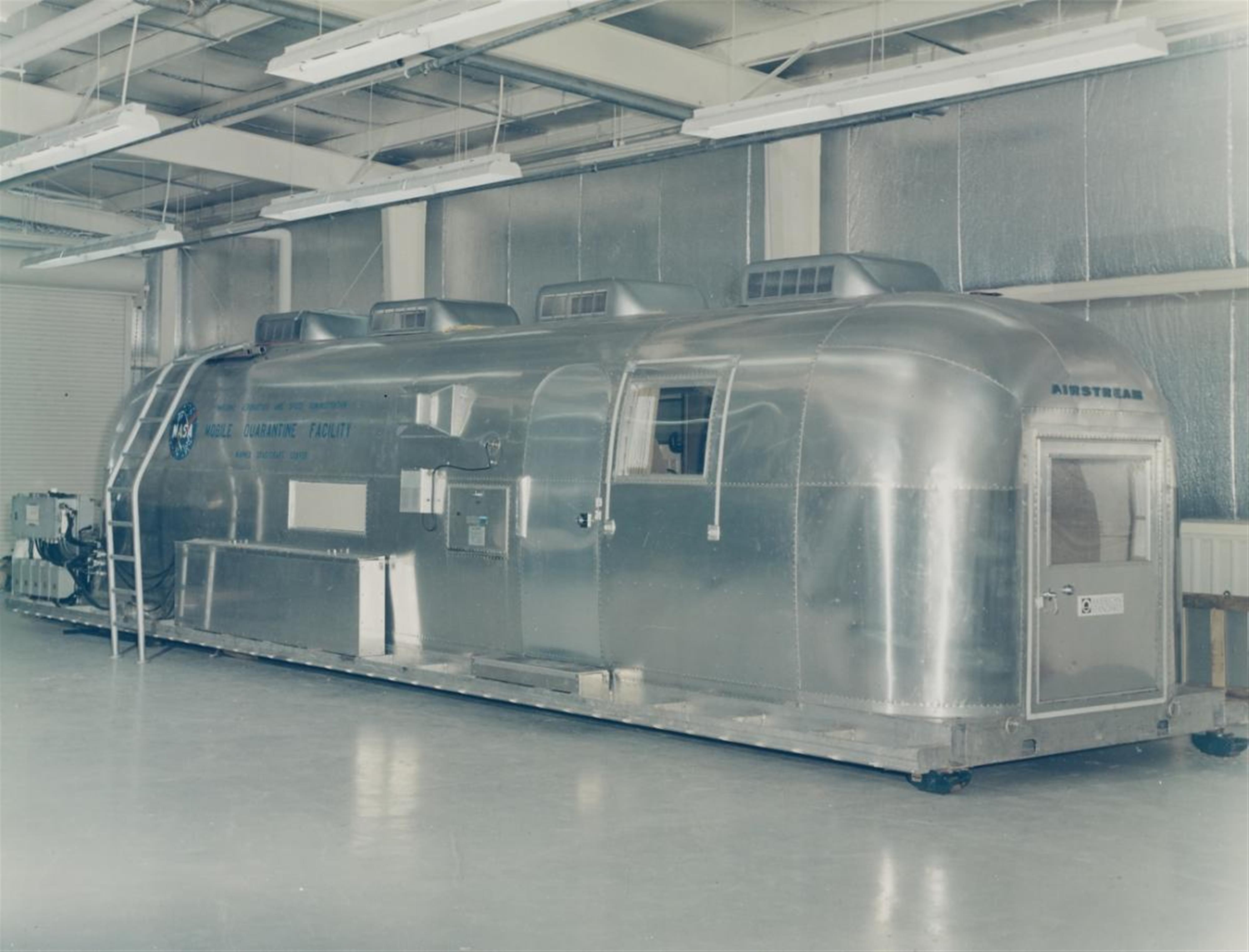 NASA - Mobile quarantine facility built by NASA for astronauts returning from the moon - image-1