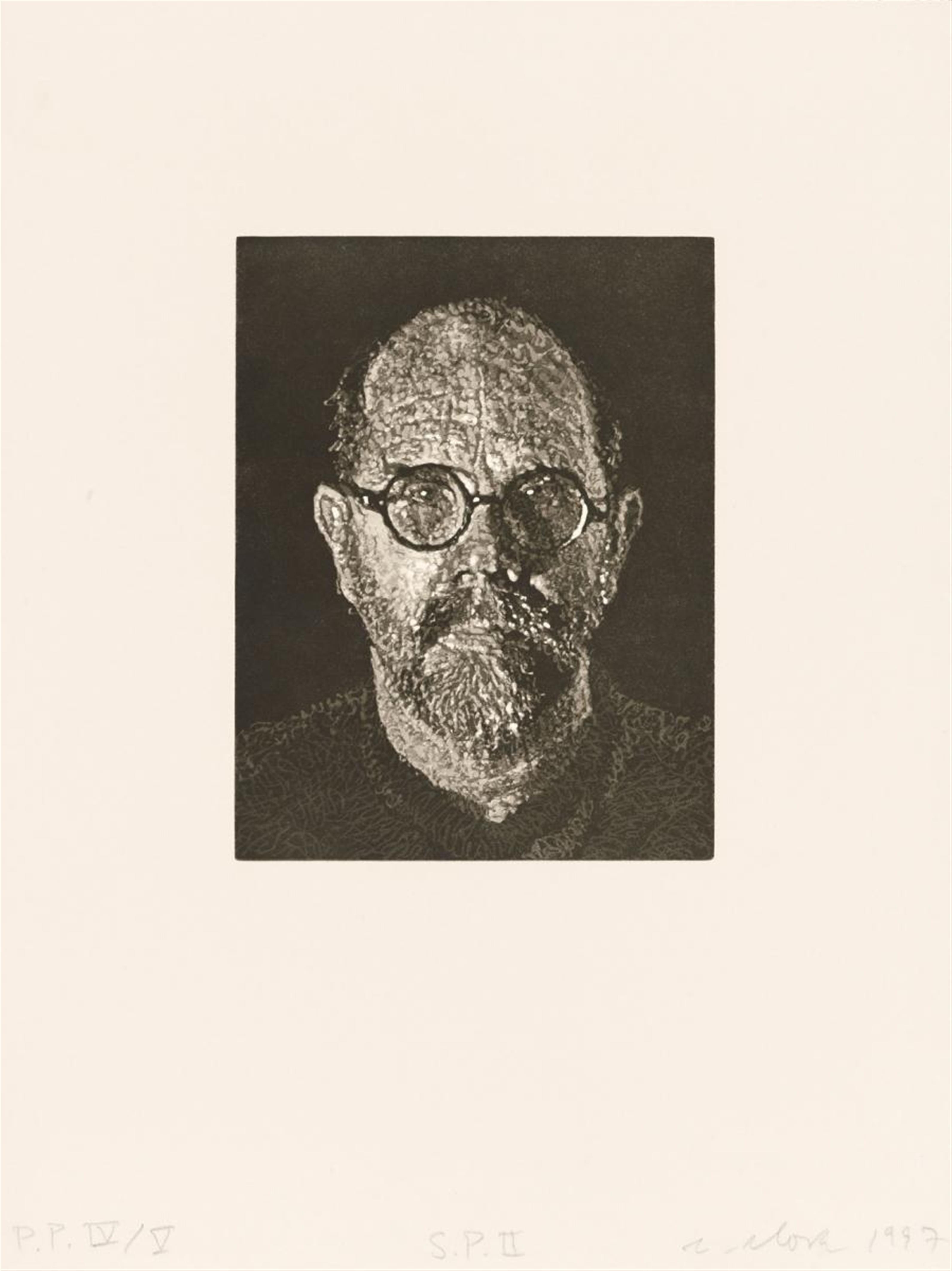 Chuck Close - S.P. I,II,III (Self Portrait) - image-2