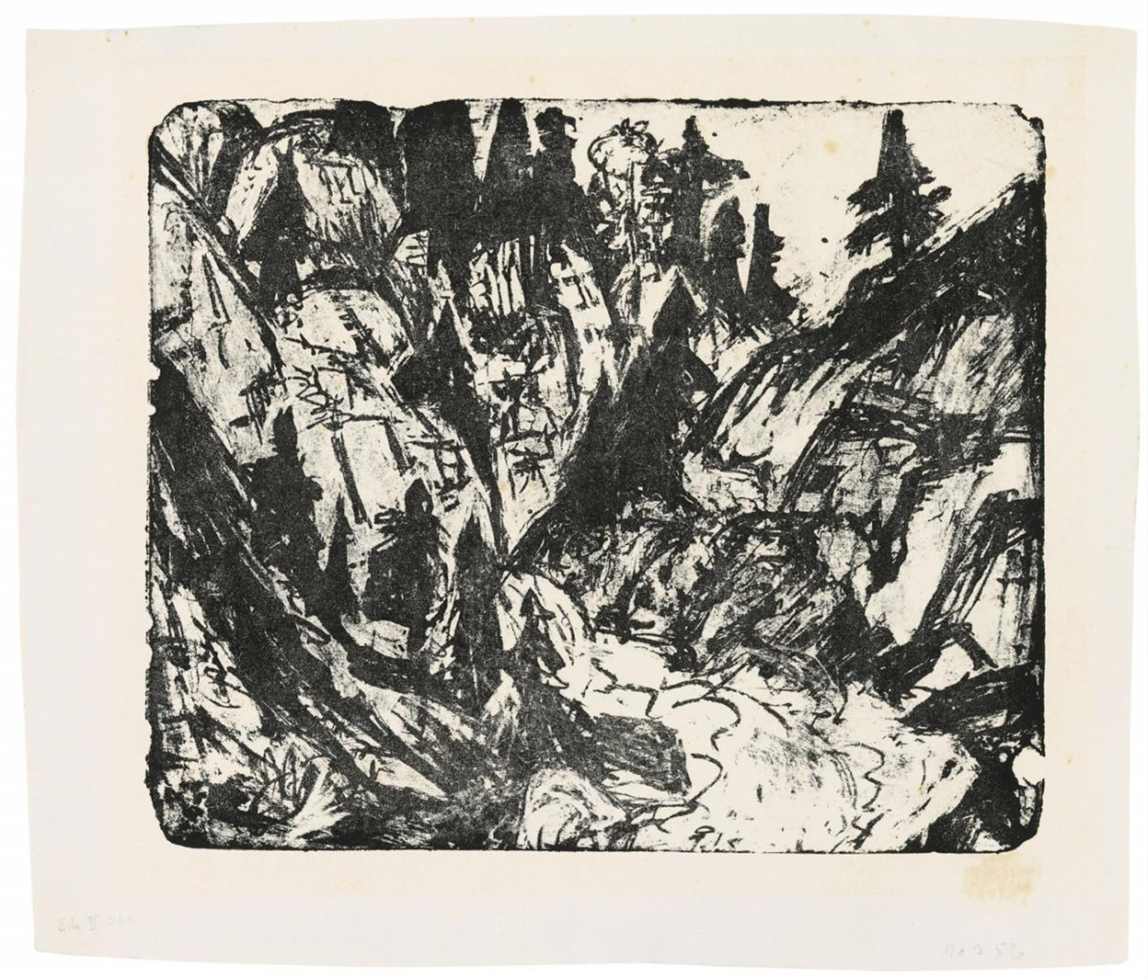 Ernst Ludwig Kirchner - Felsenbach - image-1