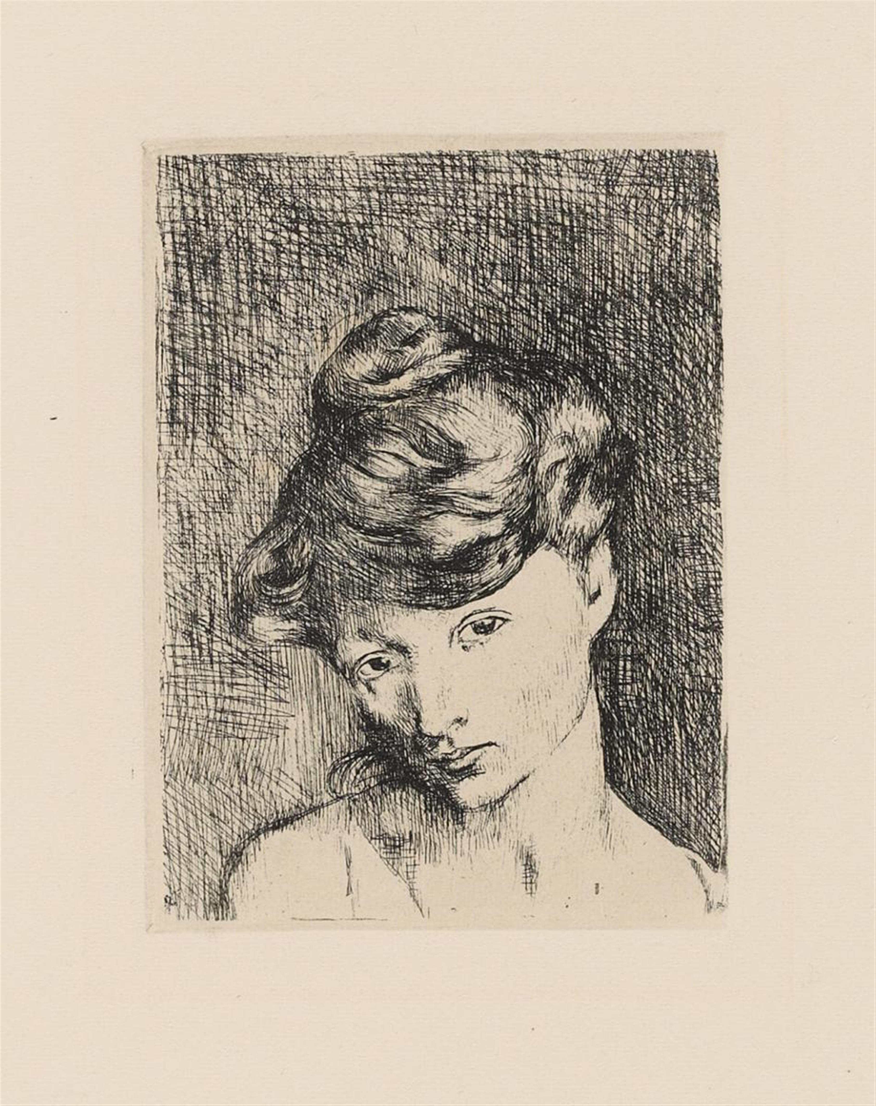 Pablo Picasso - Tête de Femme: Madeleine - image-1