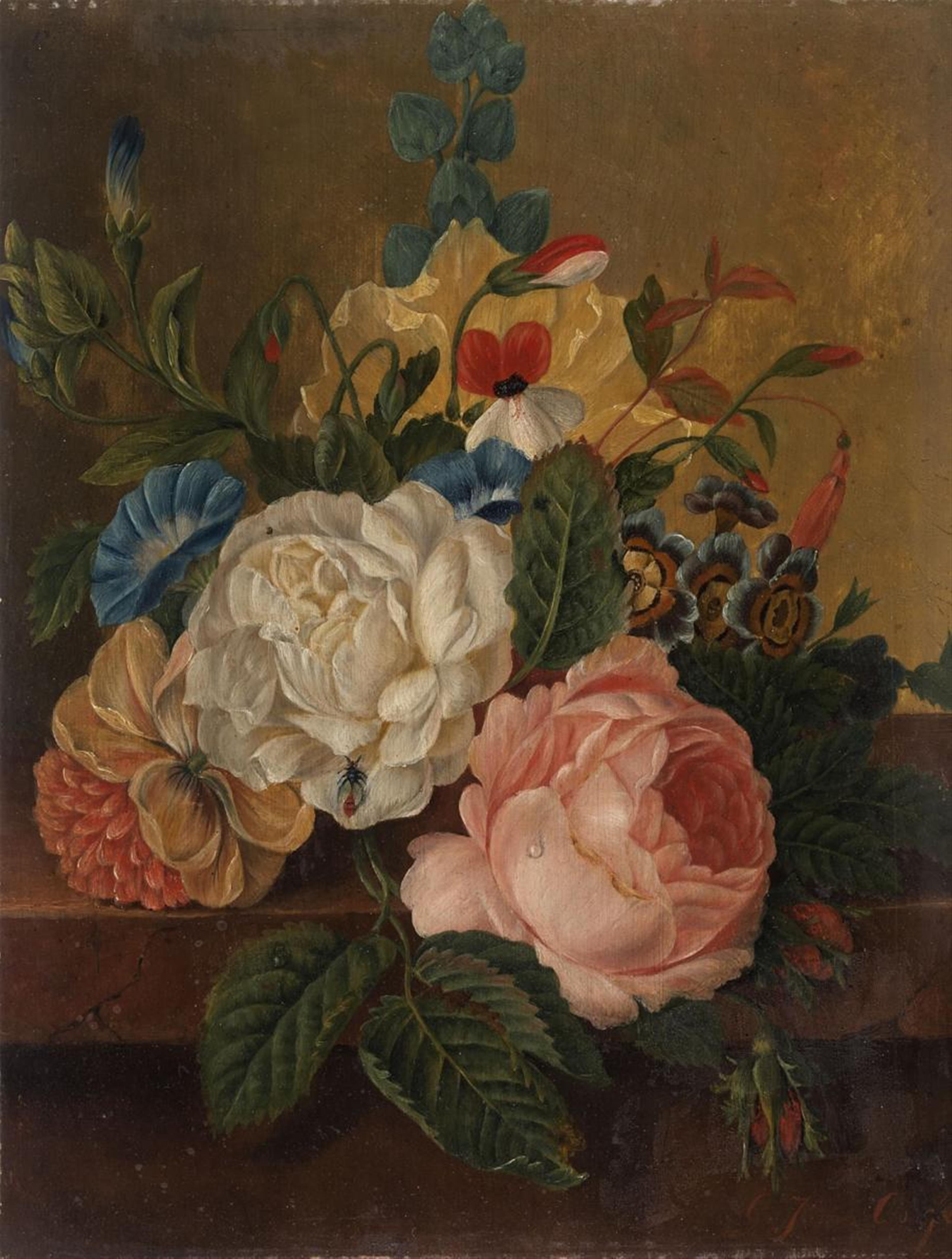 Georg Jacob Johannes van Os - Flower Still Life - image-2