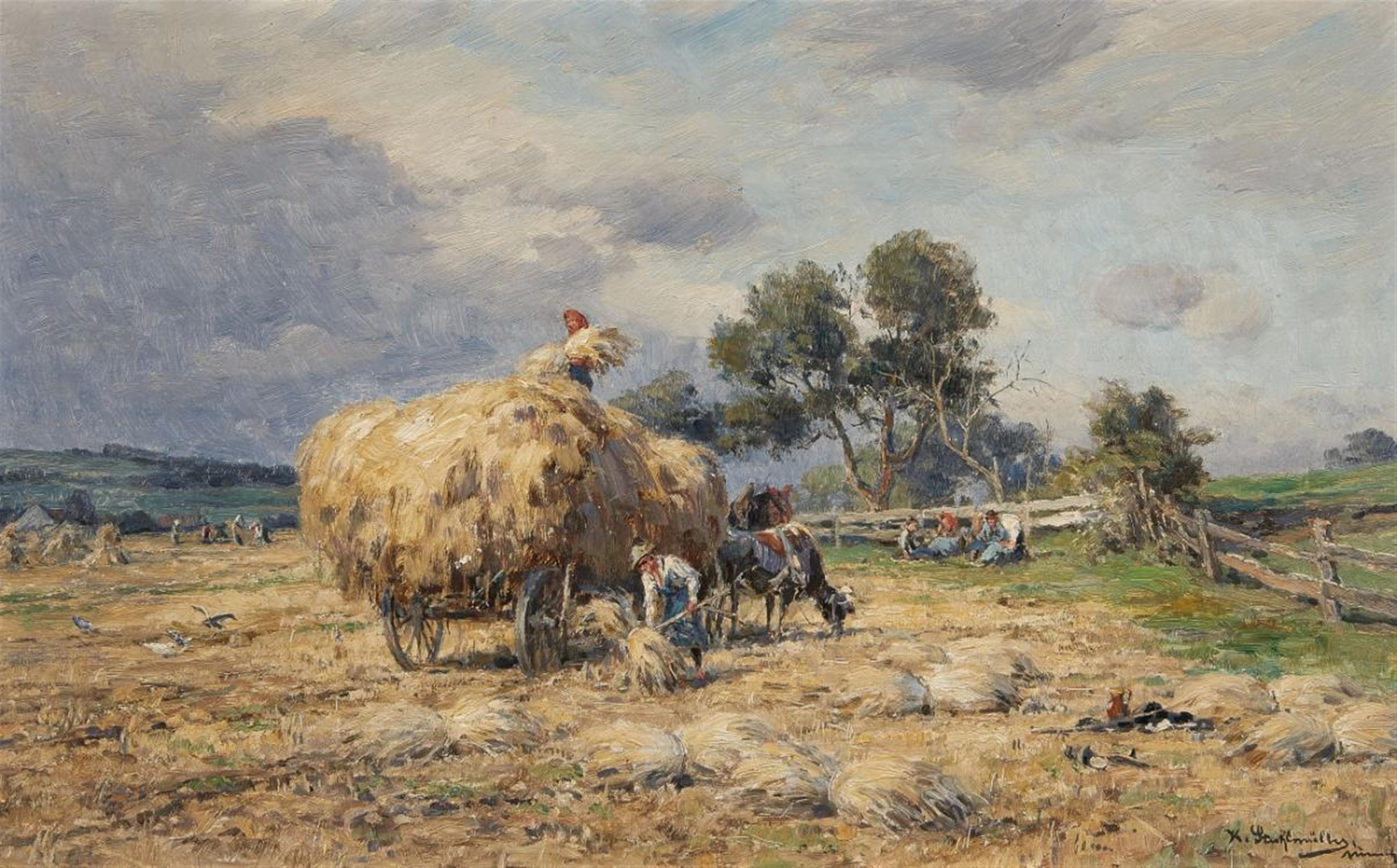 Karl Stuhlmüller - The Hay Harvest - image-1