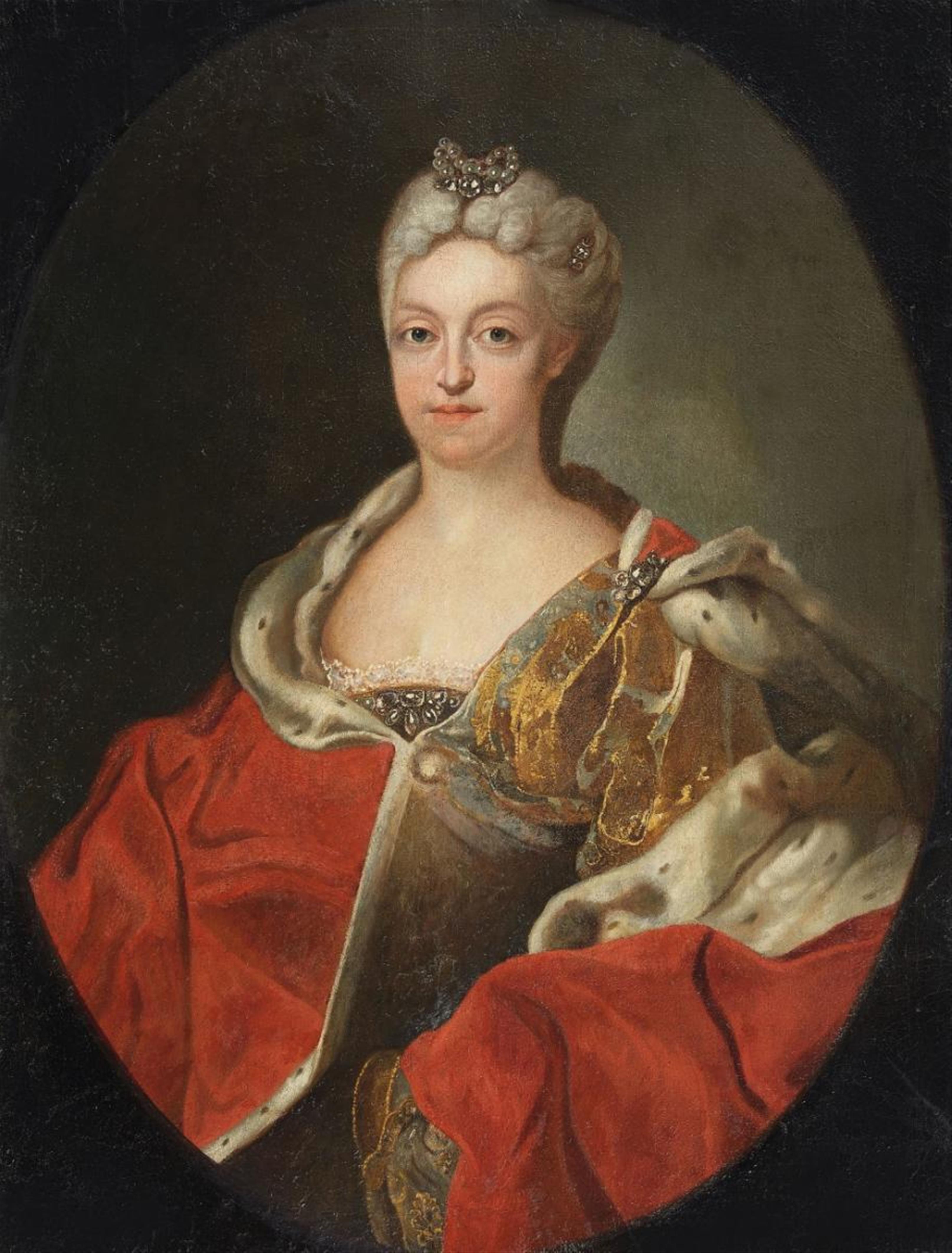 Joseph Vivien, circle of - Portrait of the Electoress Maria Amalia of Bavaria - image-1