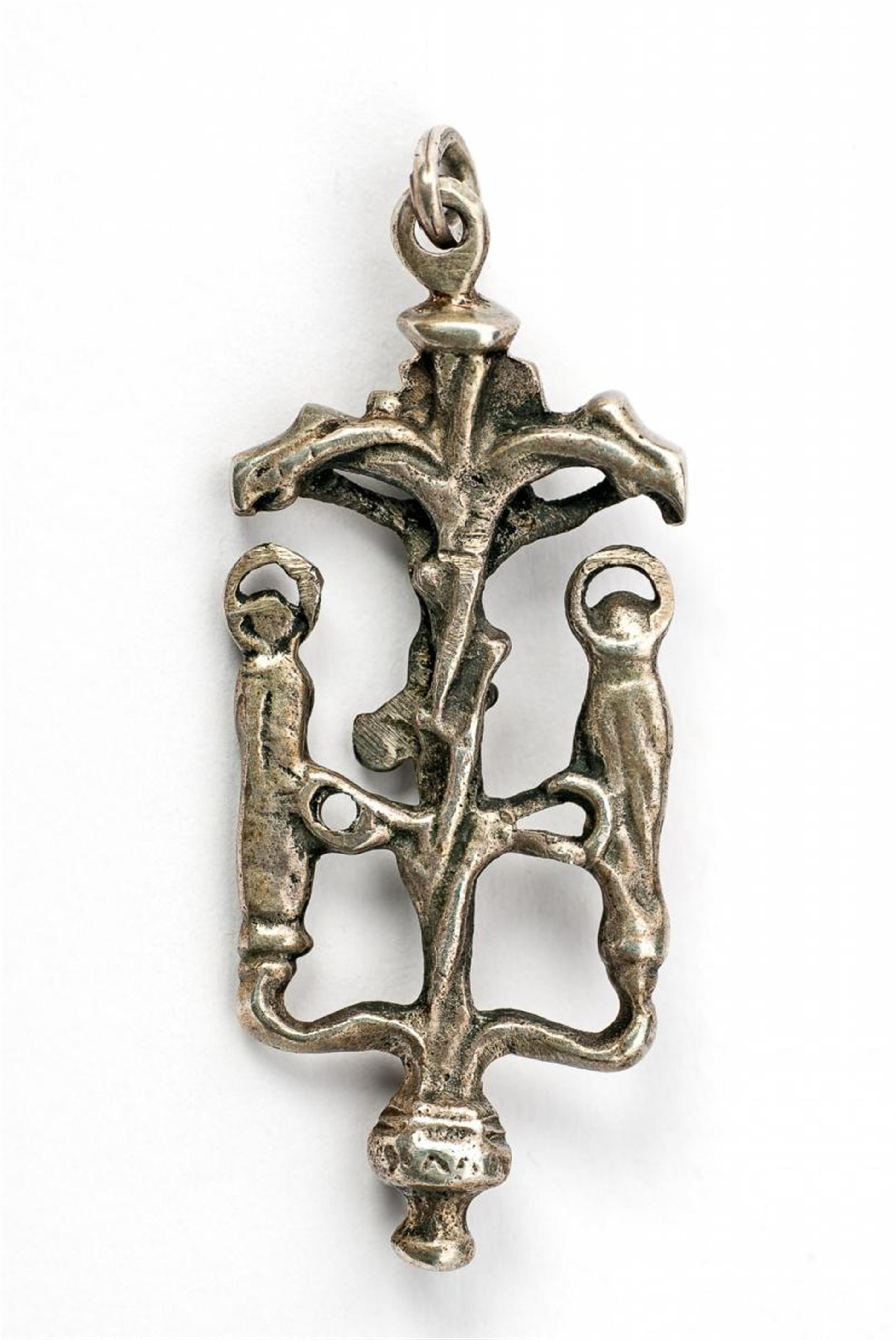 A South-German silver rosary pendant. - image-2