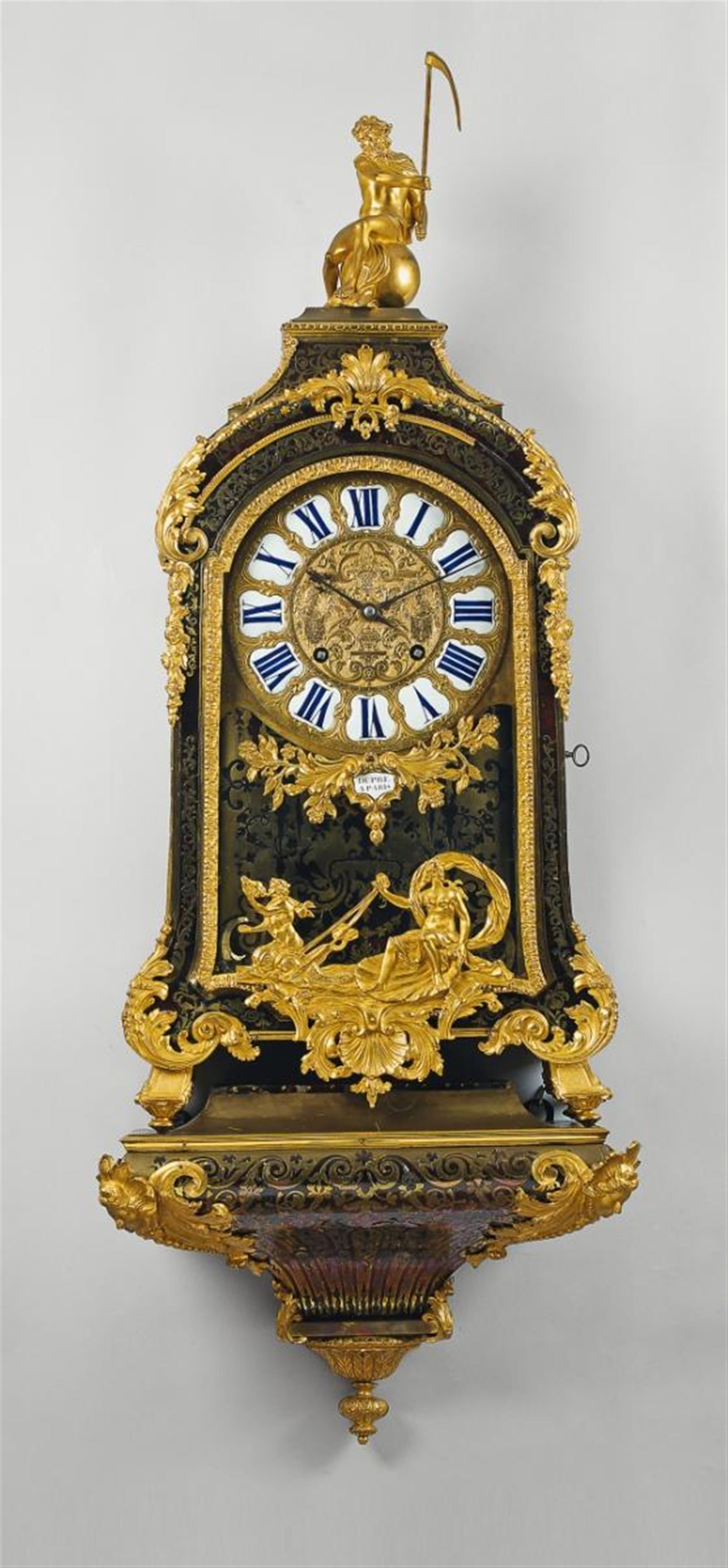 A Parisian époque Louis XIV pendulum clock - image-1