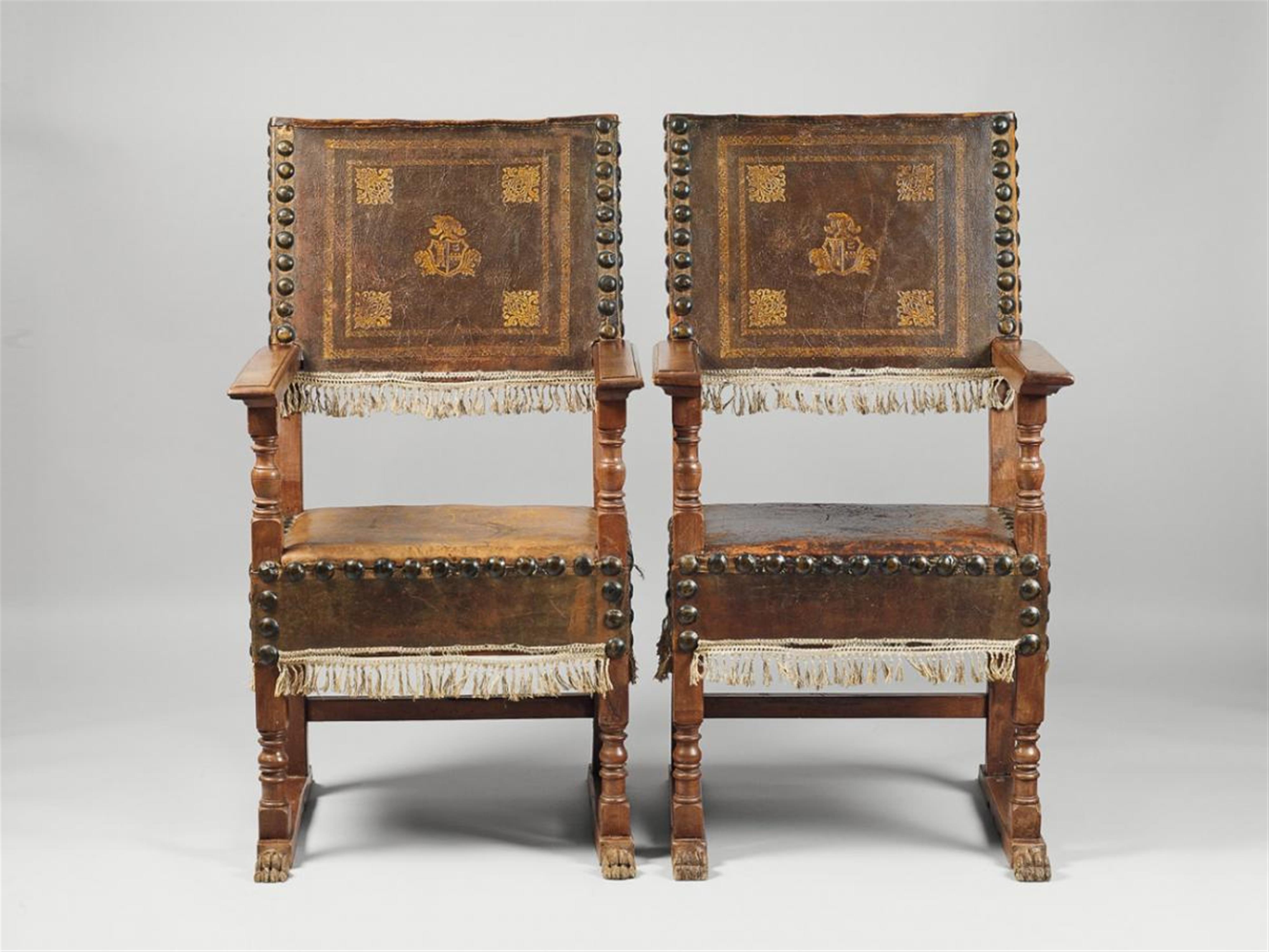 A pair of Baroque style chairs - image-1