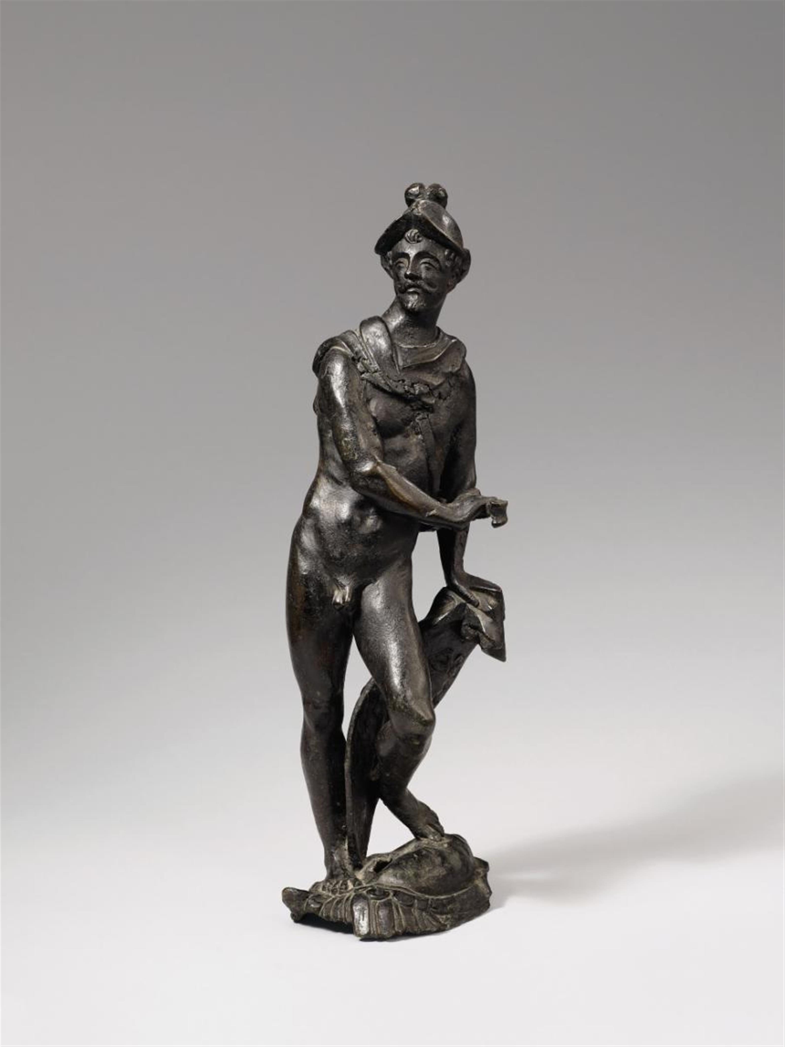 Probably Venice 17th century - A probably Venetian figure of the god Mars, the mould attributed to Tiziano Aspetti, 17th century - image-1