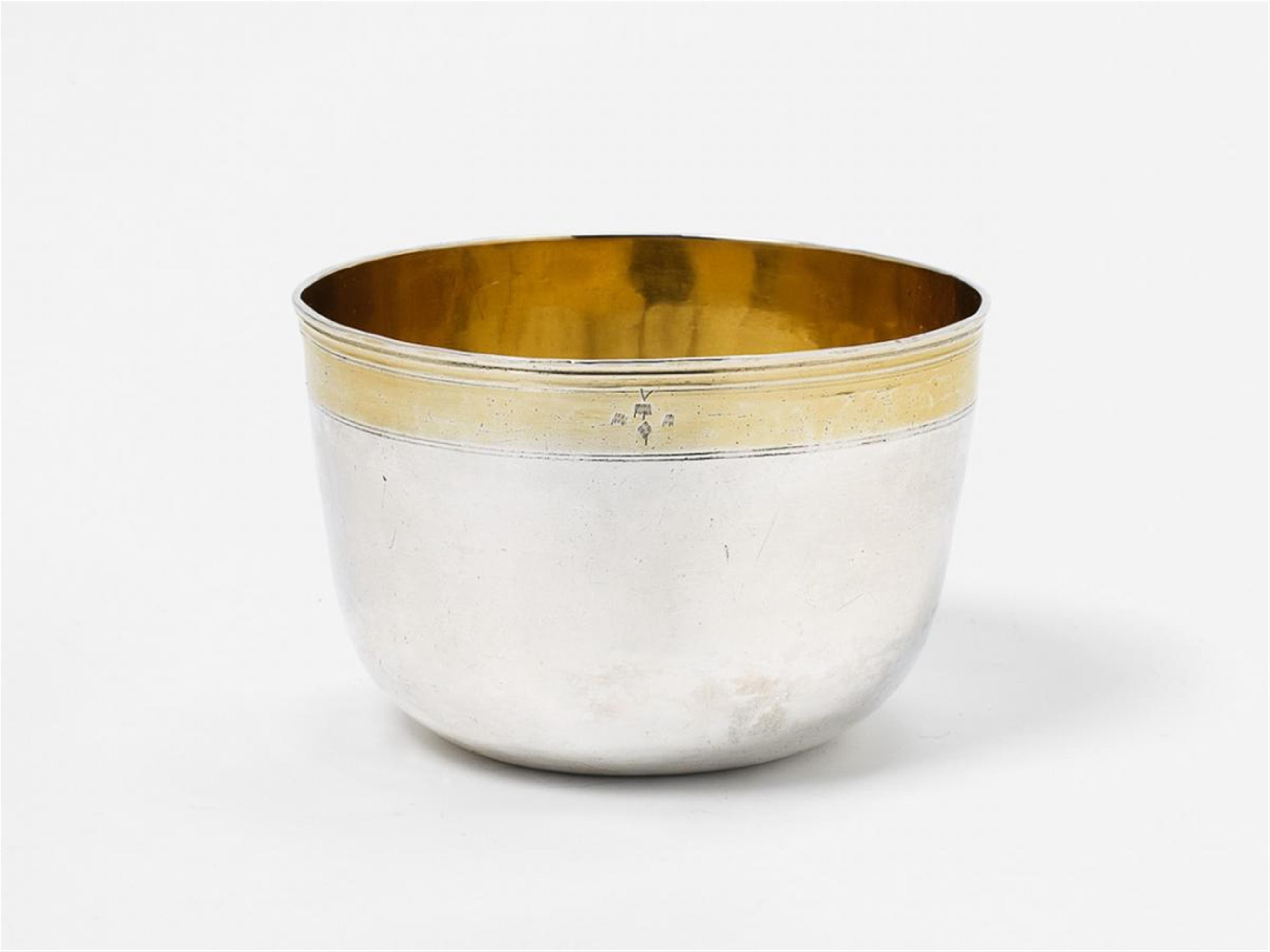 A Berlin silver partially gilt beaker. - image-1