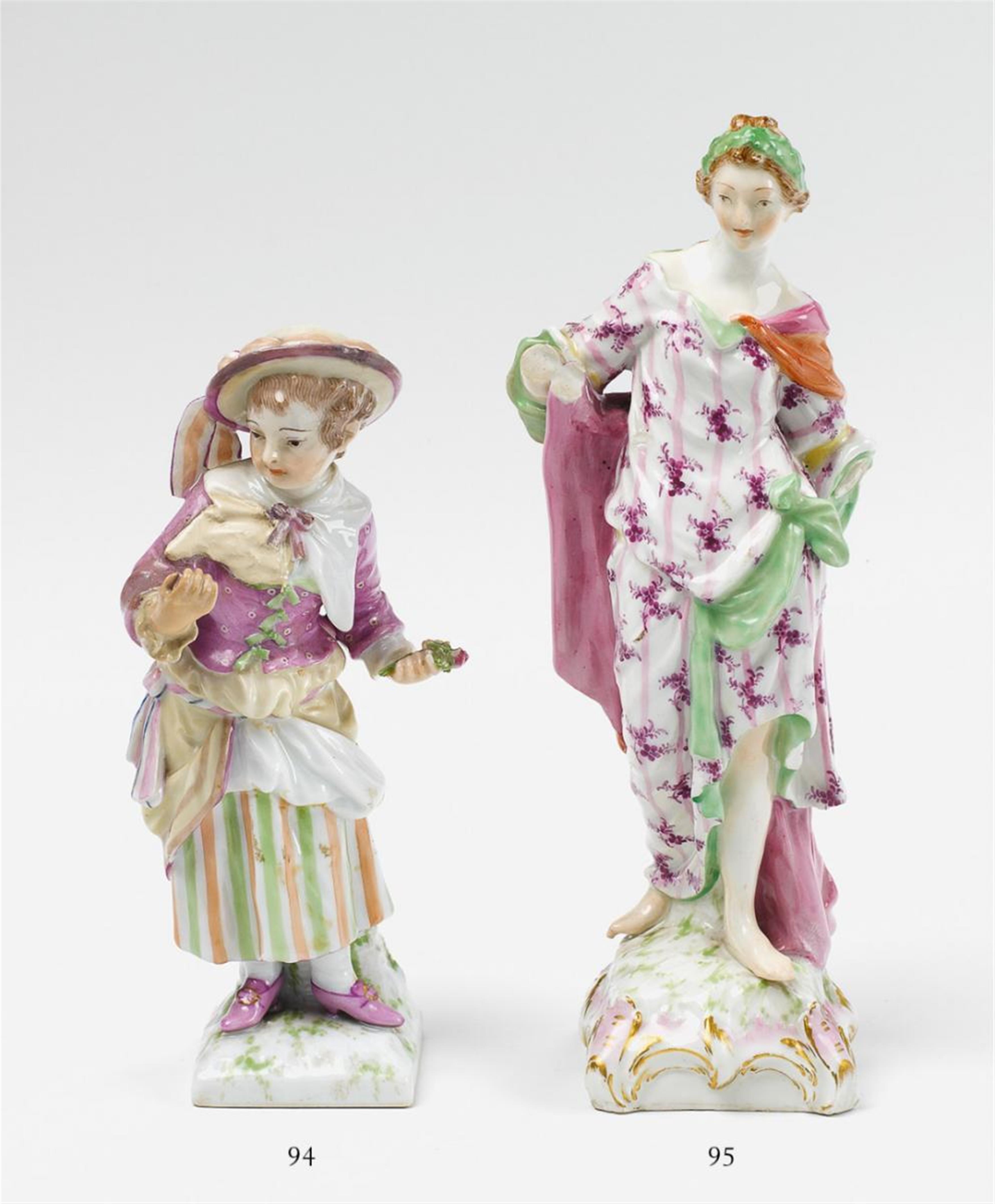 A KPM porcelain figure of the Muse Euterpe. - image-1
