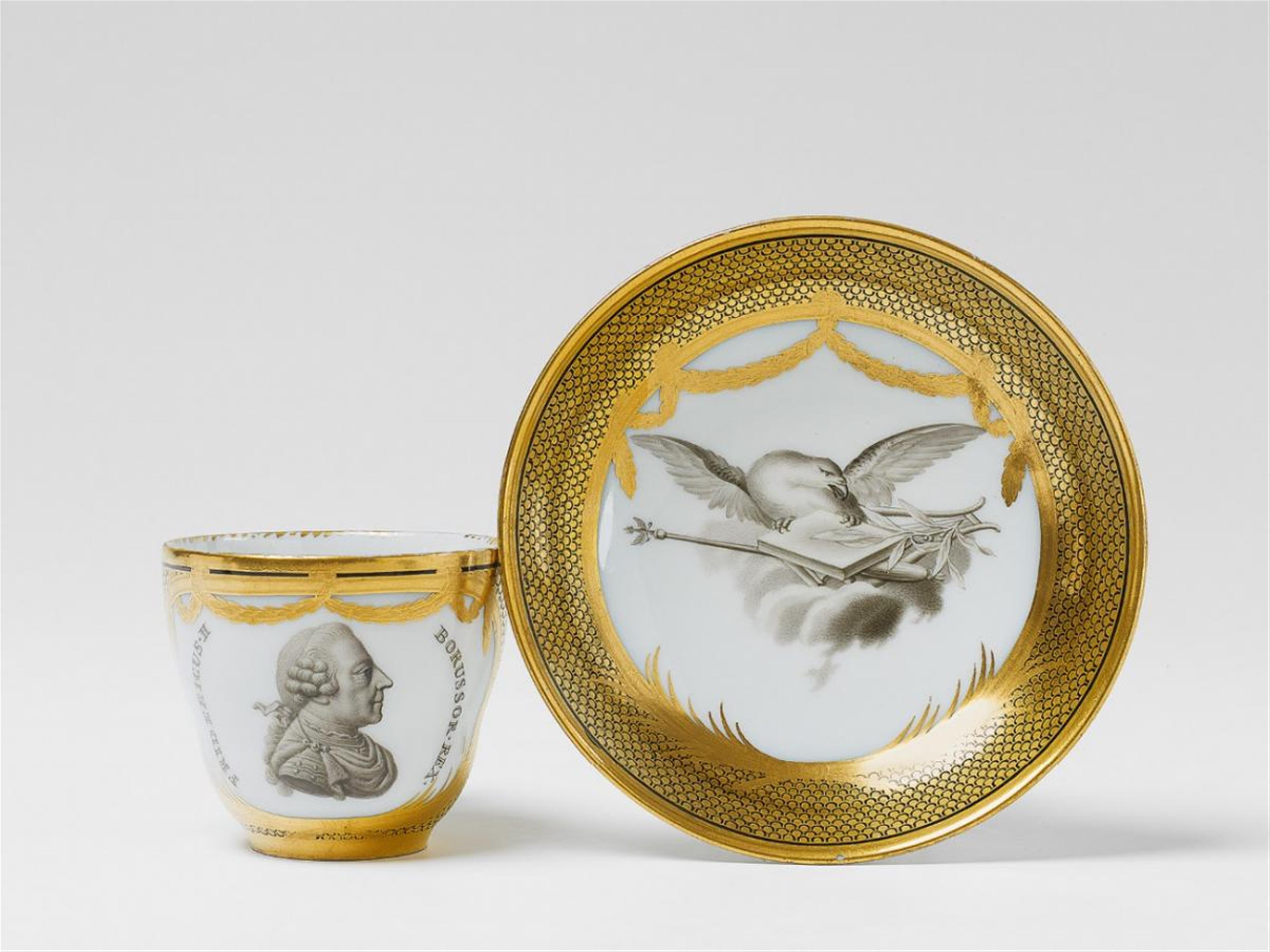 A cup with a portrait of Frederick II. - image-1