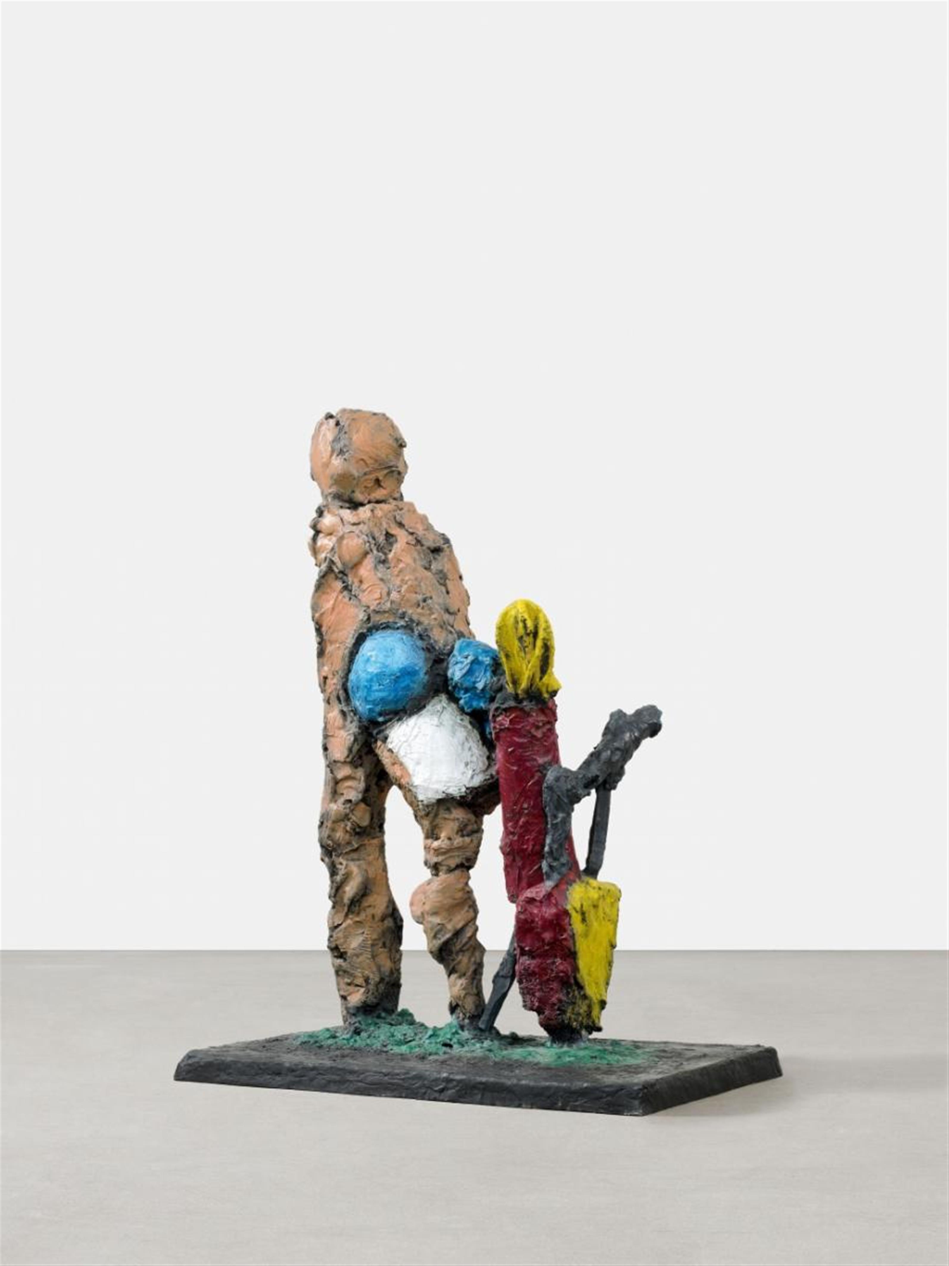 Markus Lüpertz - Pietrasanta Bronzen: Frau mit Spiegel. Der Schauspieler. Mann mit blauem Ball. Der Gärtner. Odaliske, Akt mit Spielzeug - image-3