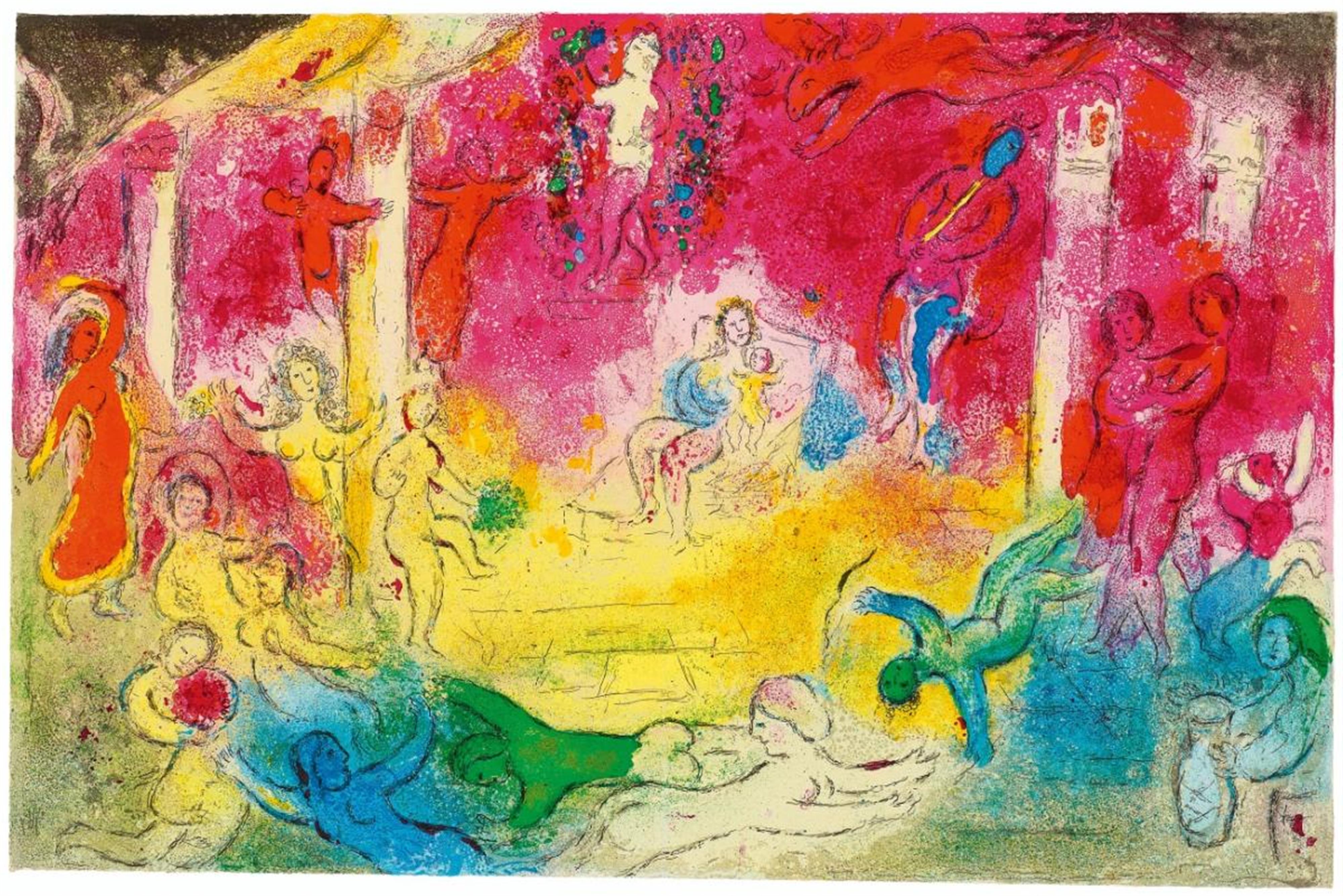 Marc Chagall - Temple et Histoire de Bacchus - image-1