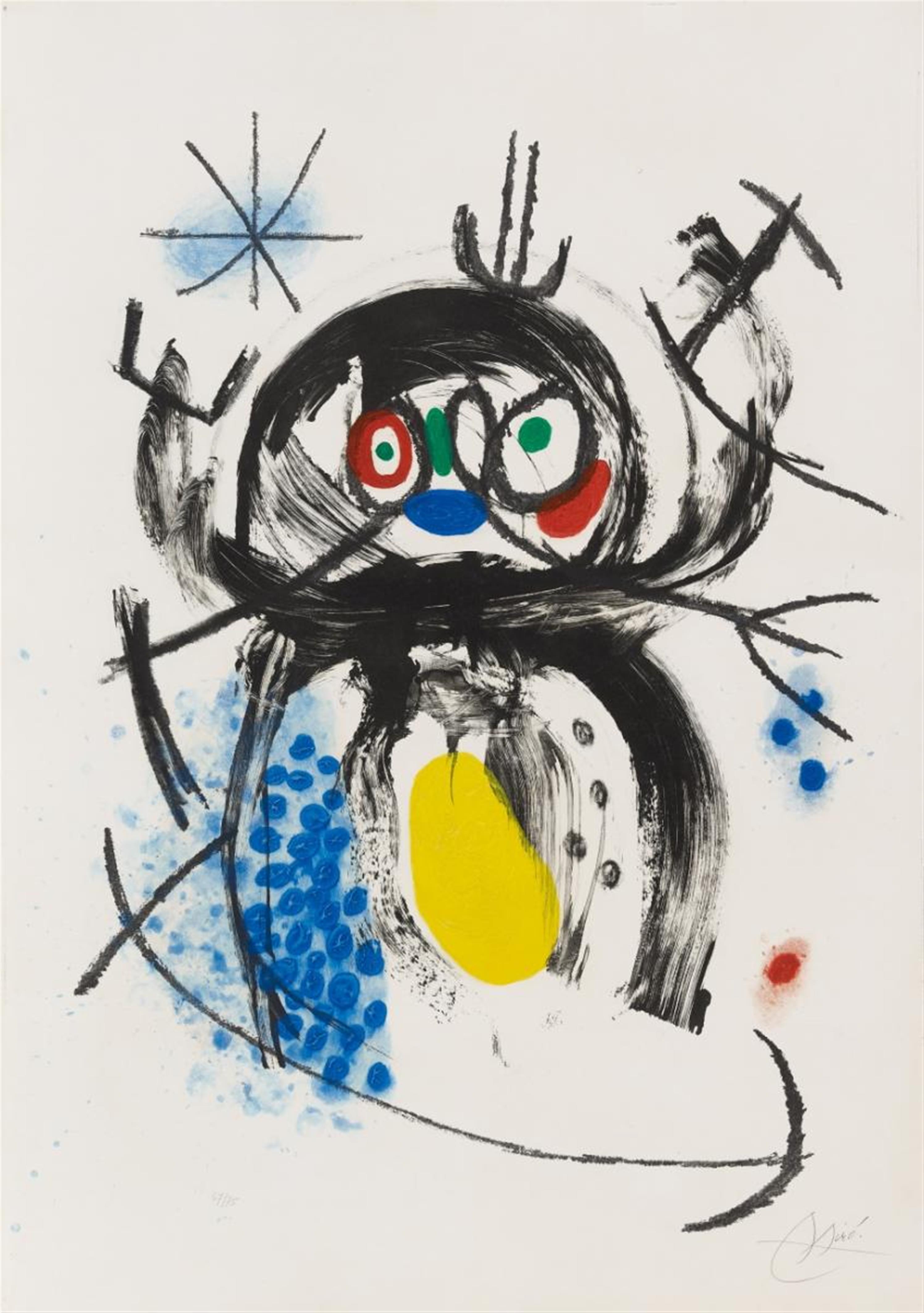 Joan Miró - L'automobiliste à moustaches - image-1