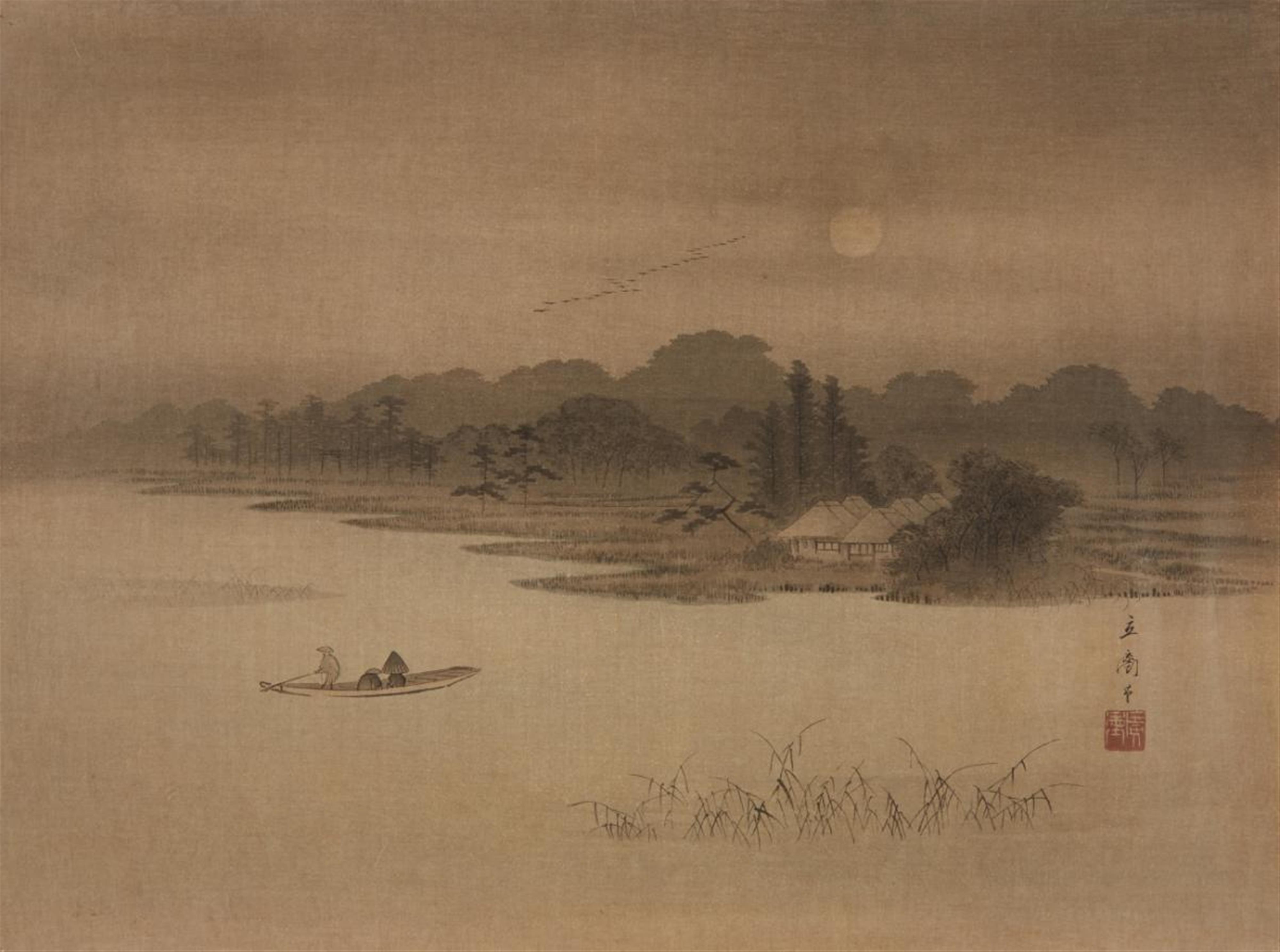 Various Artists of the 19th and 20 centuries - Nine prints of mostly oban format. Included are works by Ogata Gekko (1859-1920), Takeuchi Seiho (1864-1942), Utagawa Kunisada (1786-1865), and Tsukioka Yoshitoshi (1839-1892). (9) - image-2